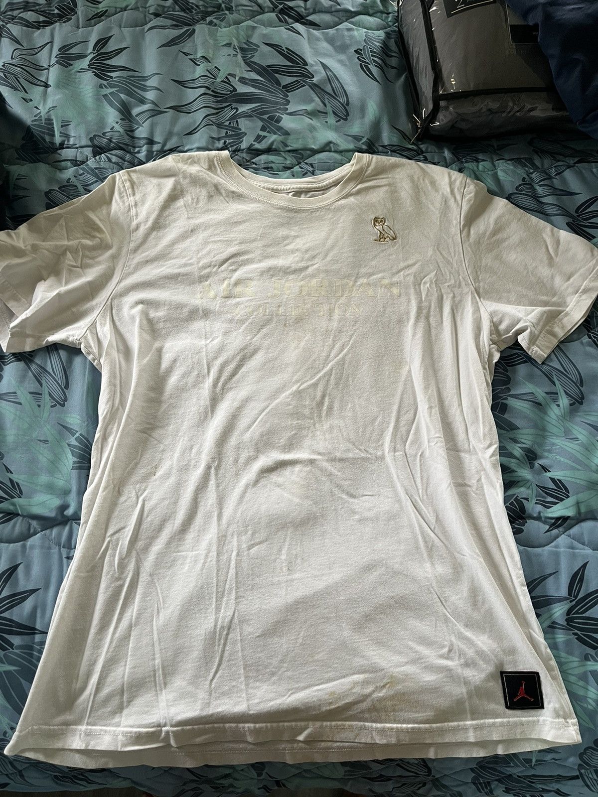 Nike × October's Very Own OVO X Jordan Tee XL Size US XL / EU 56 / 4 - 1 Thumbnail