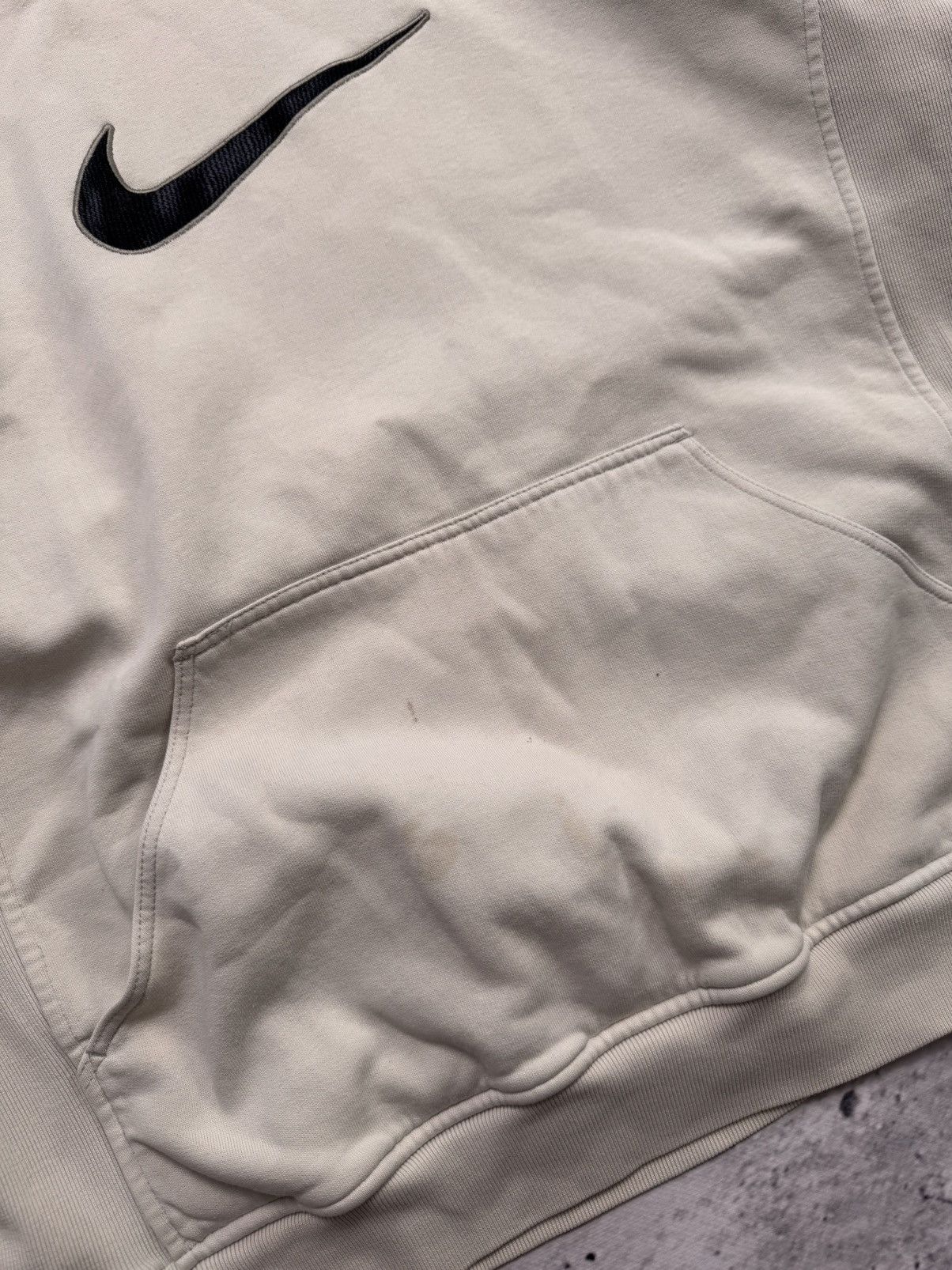 Nike × Vintage NIKE VINTAGE CENTER LOGO OVERSIZE BOXY HOODIE Size US XL / EU 56 / 4 - 3 Thumbnail