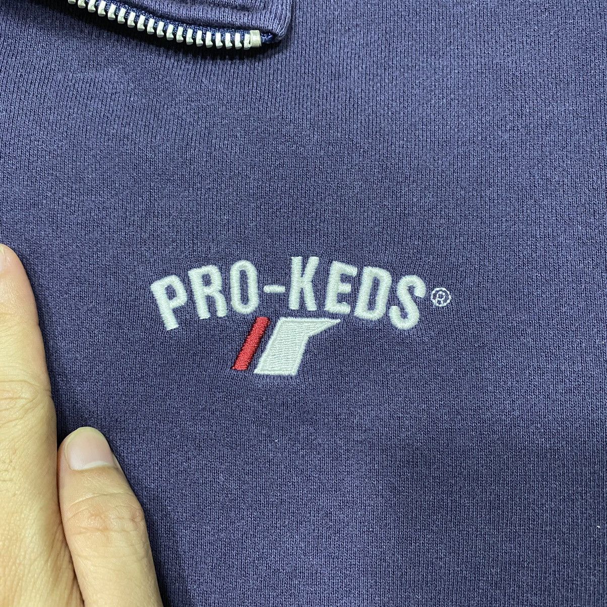 Pro-Keds × Vintage Faded Vintage PRO KEDS Half Zipper Sweatshirt Size US L / EU 52-54 / 3 - 6 Thumbnail