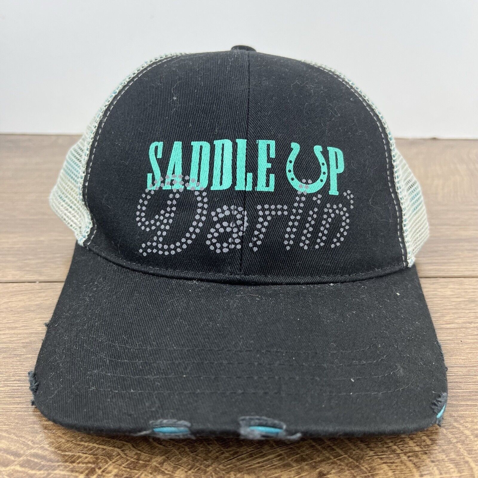 Other Saddle Up Darlin' Hat Saddle Up Hat Black Adjustable Hat Bla Size ONE SIZE - 5 Thumbnail