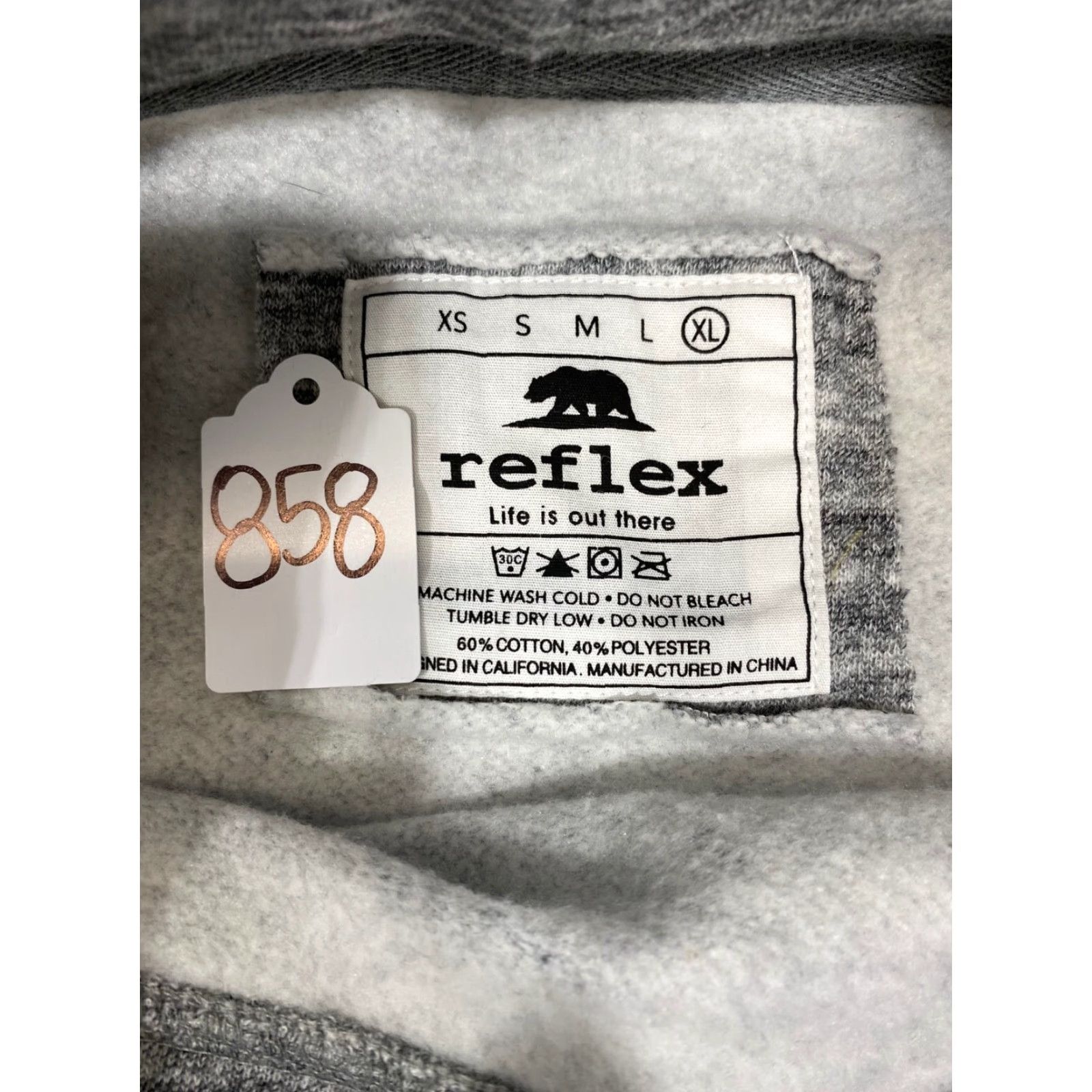 Vintage WOMEN'S REFLEX PULLOVER Turtleneck Gray M Size M / US 6-8 / IT 42-44 - 3 Thumbnail