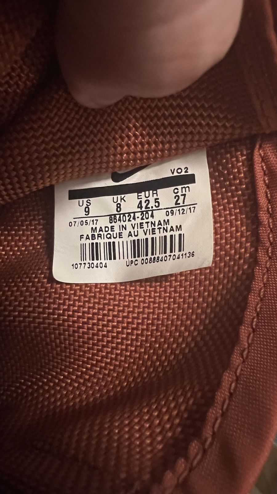 Nike Nike SF AIr Force 1 Dusty peach Clay Size US 9 / EU 42 - 6 Thumbnail