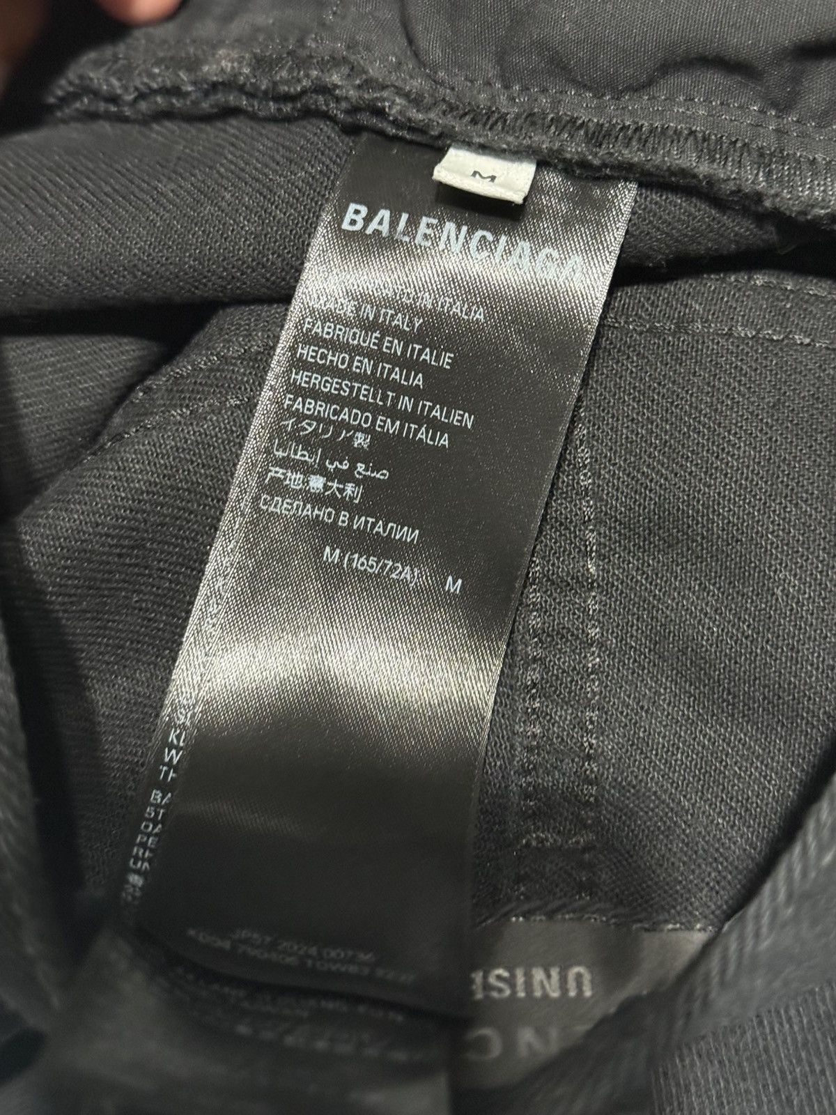 Balenciaga Men’s Flared Pants in Black Size US 32 / EU 48 - 6 Thumbnail