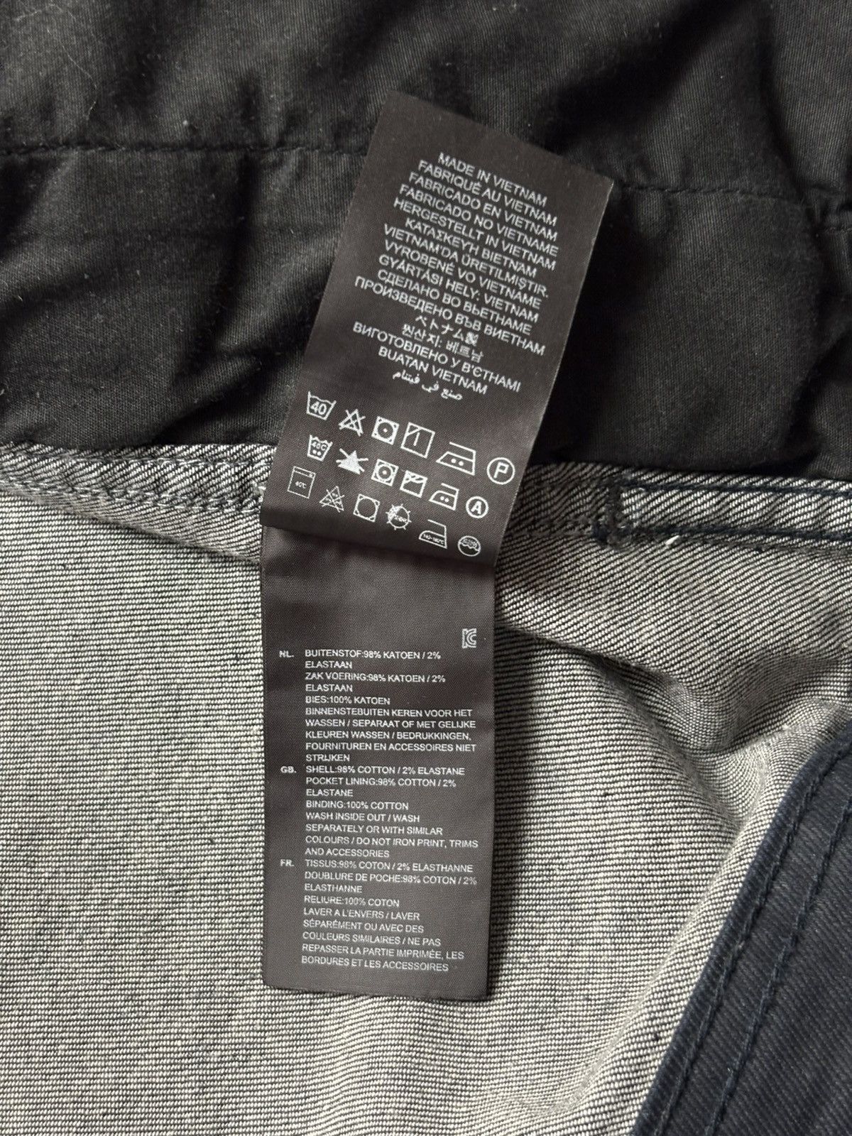 G-Star G-Star RAW Arc Zip Deconstructed 3D Slim Denim Jacket Mens L Size US L / EU 52-54 / 3 - 14 Thumbnail