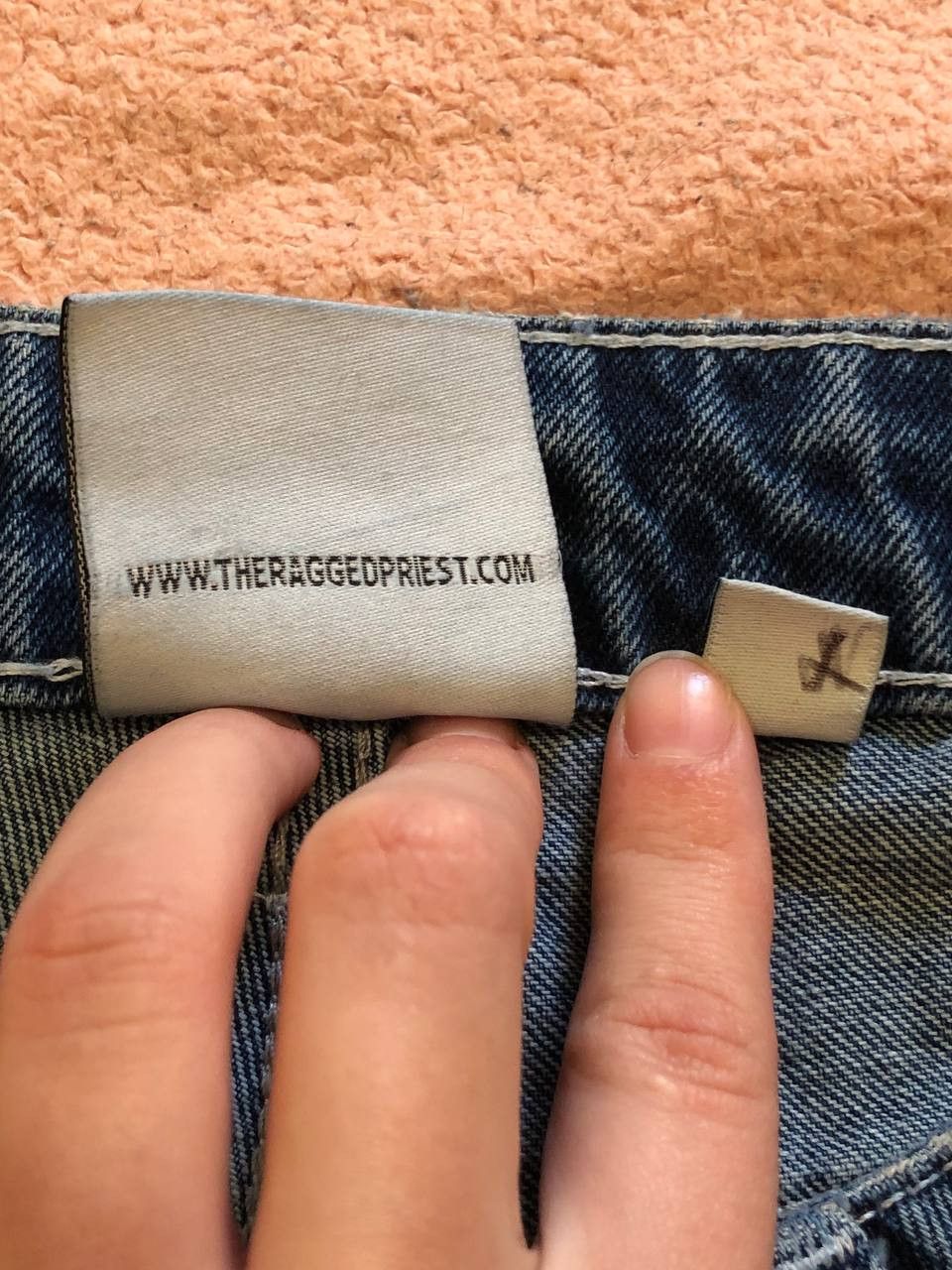 The Ragged Priest Vintage The Ragged Priest Straight Denim Jeans Size 26 Size 26" / US 2 / IT 38 - 3 Thumbnail