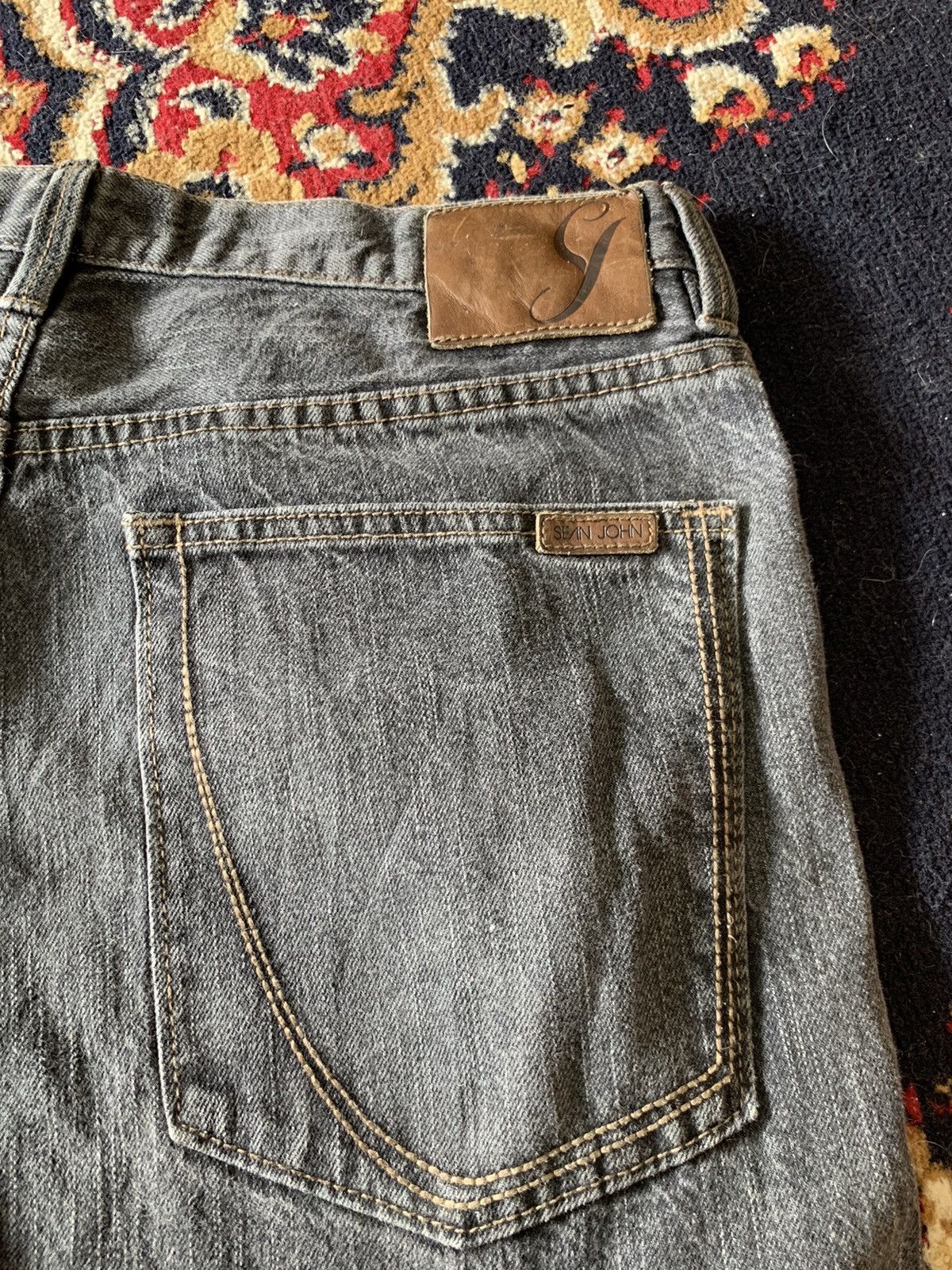 Enyce × JNCO × Sean John Y2k Sean John Garvey Baggy Denim Size US 32 / EU 48 - 5 Thumbnail