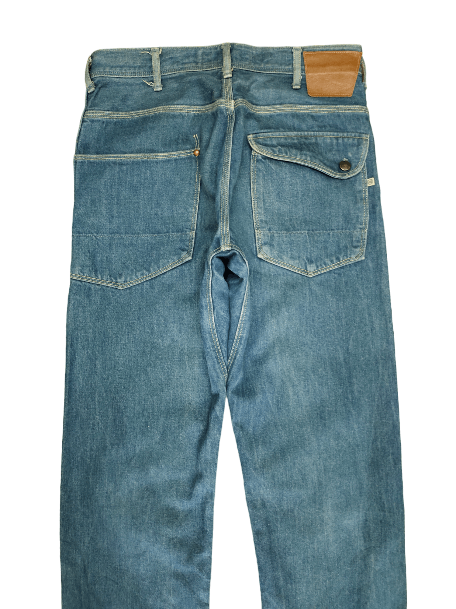 Kapital 1990s Spellbound Jpn Workers Denim Pants 45rpm Orslow Style Size US 29 - 11 Thumbnail