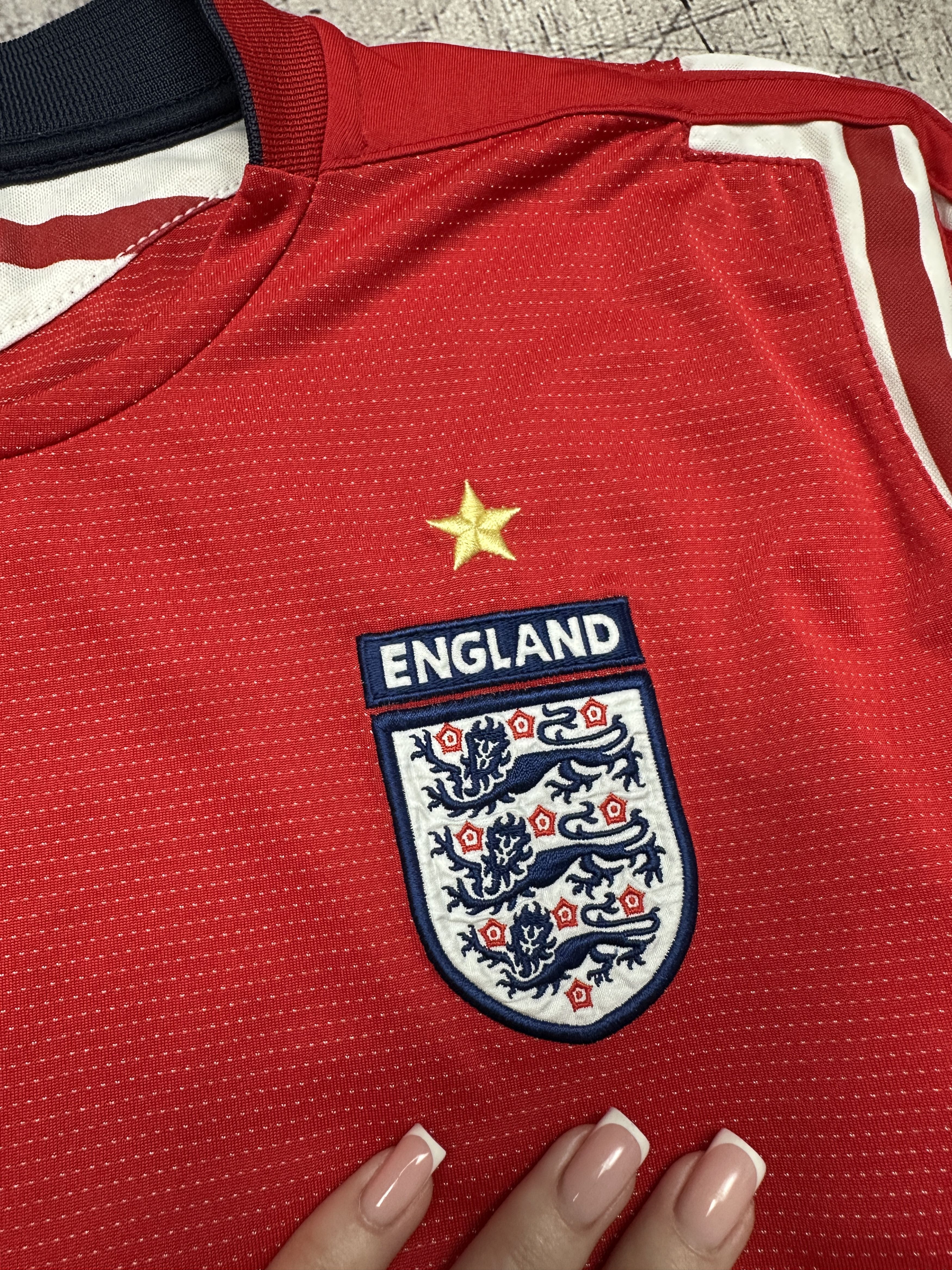 Umbro Umbro England Vintage Mens Jersey T-Shirt Size US XL / EU 56 / 4 - 3 Thumbnail