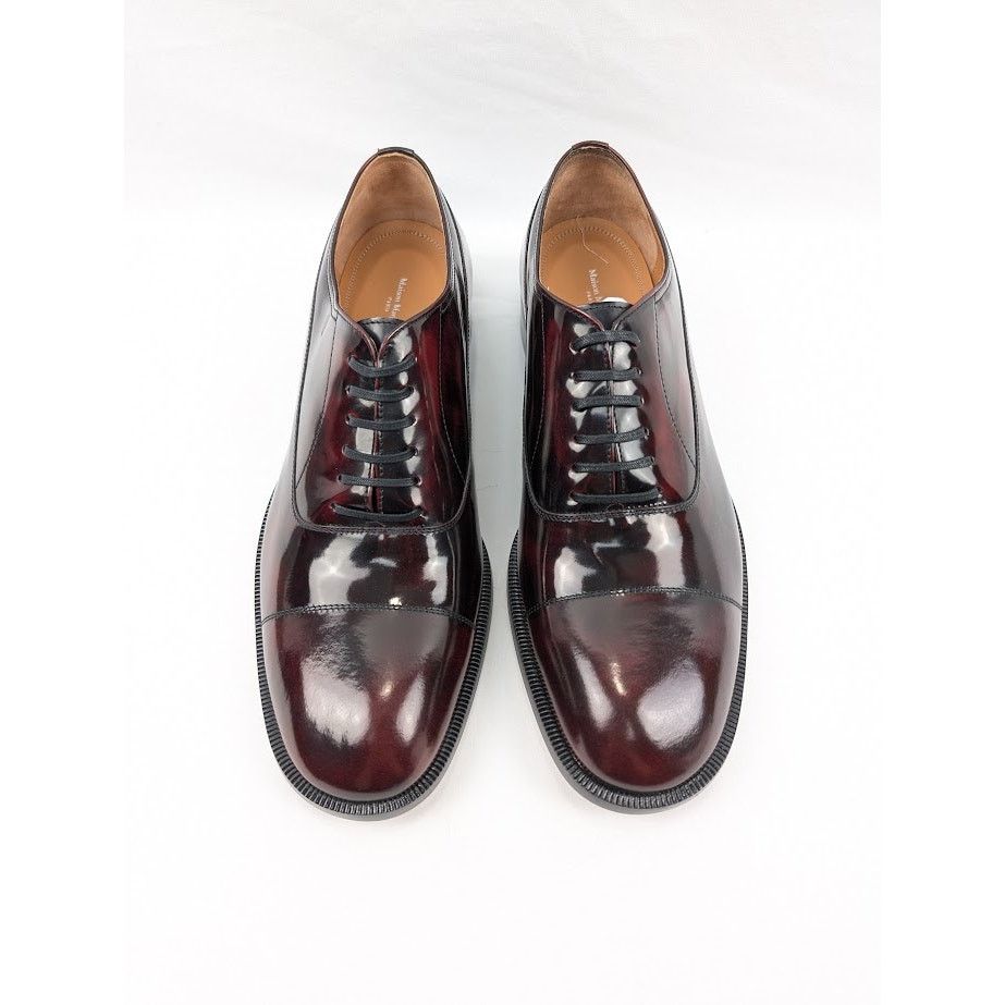 Maison Margiela o1rshd1 Lace-Up Derby Shoes in Bordeaux Size US 12 / EU 45 - 14 Thumbnail