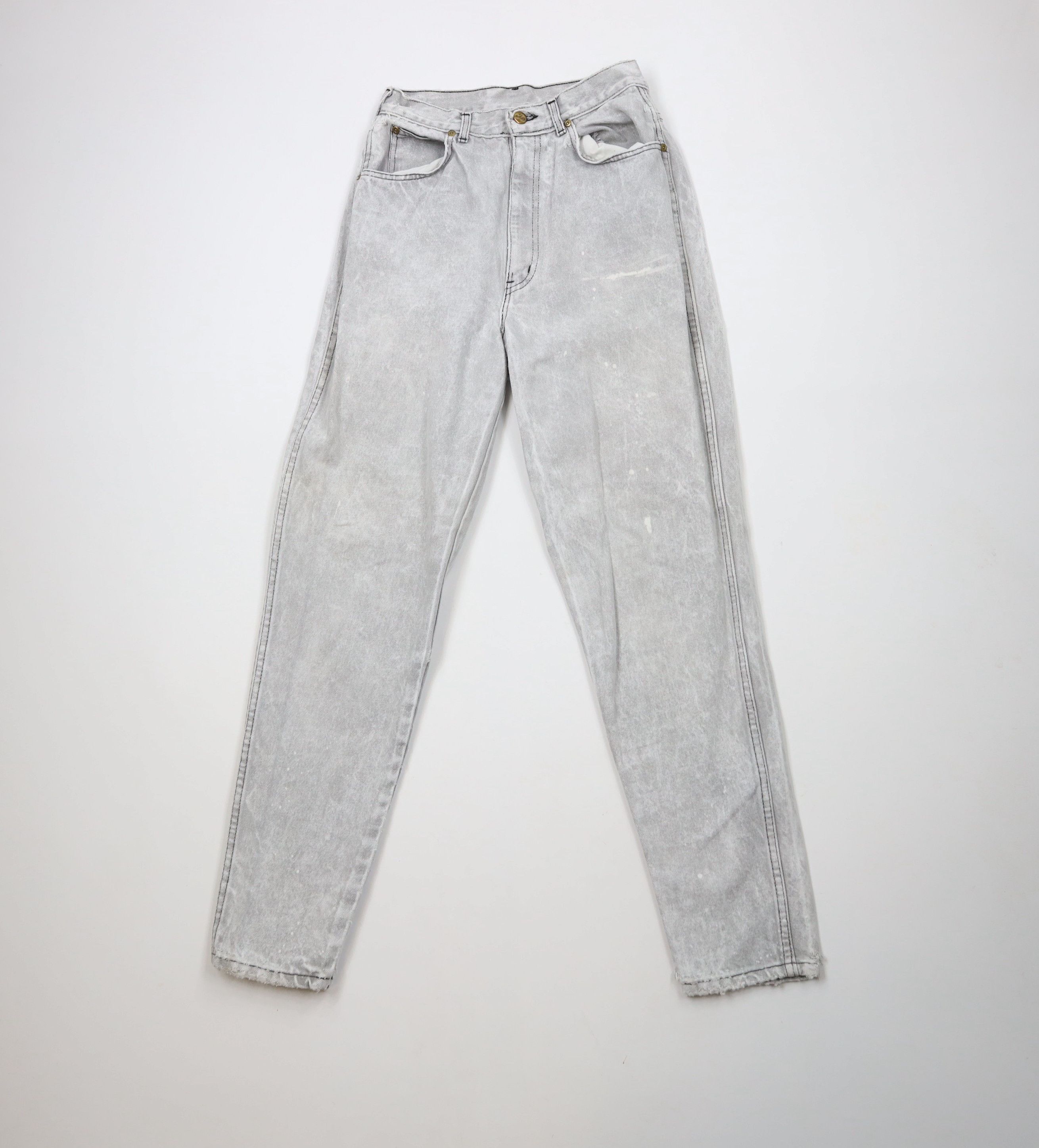 Vintage Vintage 90s Streetwear Acid Wash Tapered Leg Jeans USA Size 32" / US 10 / IT 46 - 1 Thumbnail