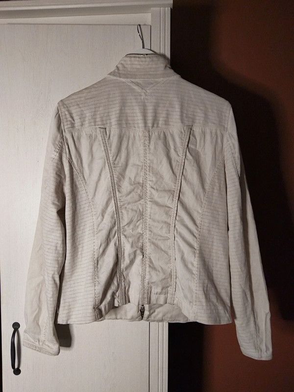 Other Marc Cain white grey jacket avant garde Size M / US 6-8 / IT 42-44 - 3 Thumbnail