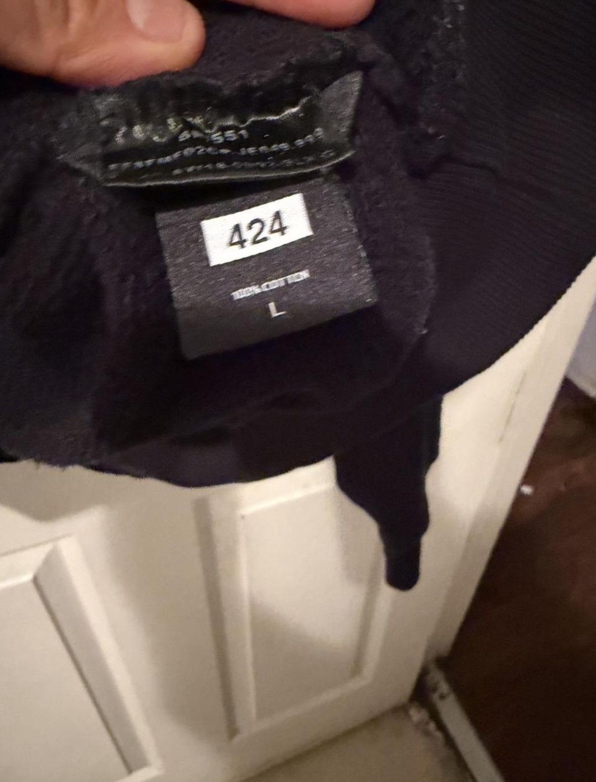 424 424 here to help hoodie Size US L / EU 52-54 / 3 - 3 Thumbnail