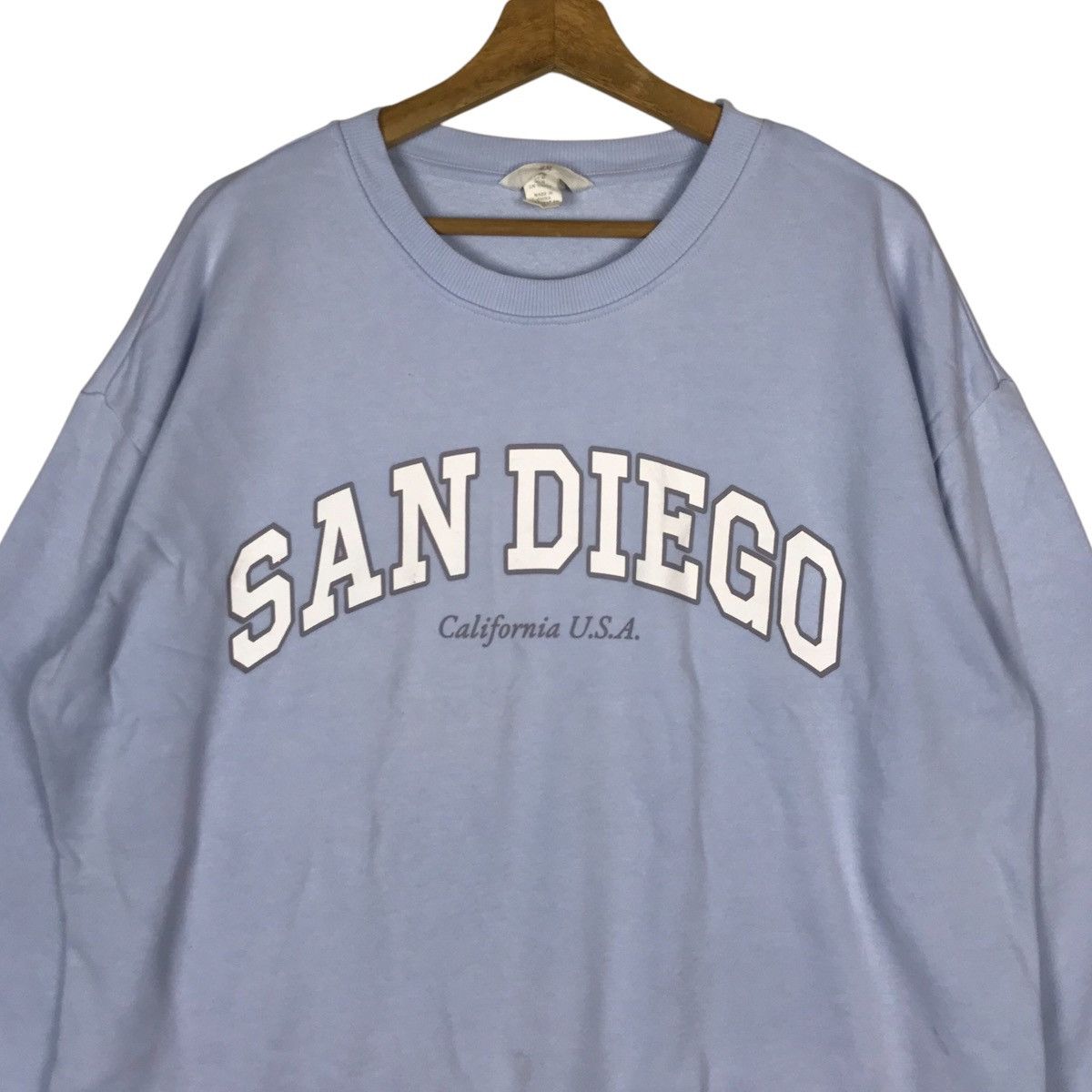 H&M Vintage Hennes and Mauritz H&M San Diego California Pullover Size US M / EU 48-50 / 2 - 2 Thumbnail
