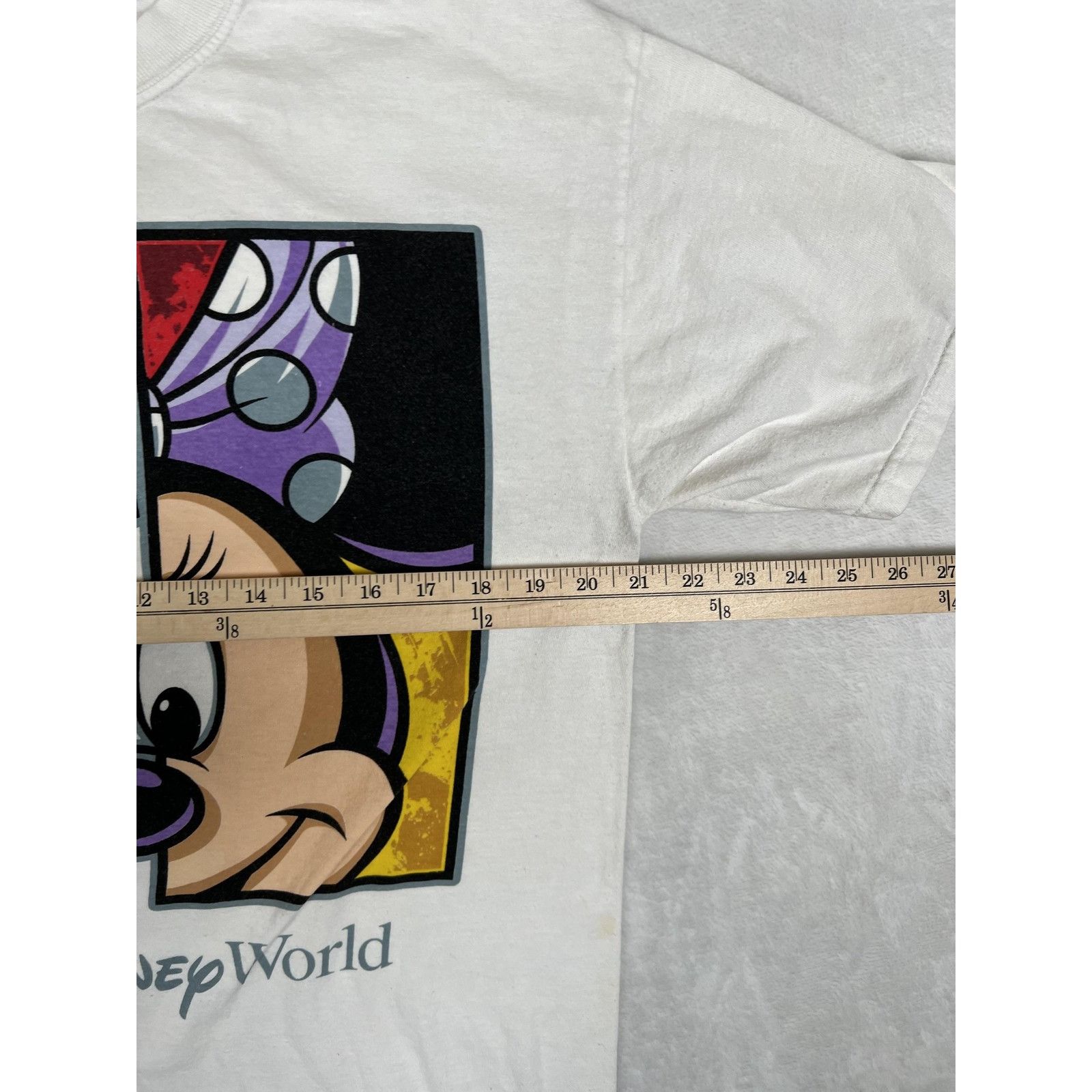 Disney Vintage Walt Disney World Minnie Mouse T-Shirt Size Large Wh Size US L / EU 52-54 / 3 - 6 Thumbnail