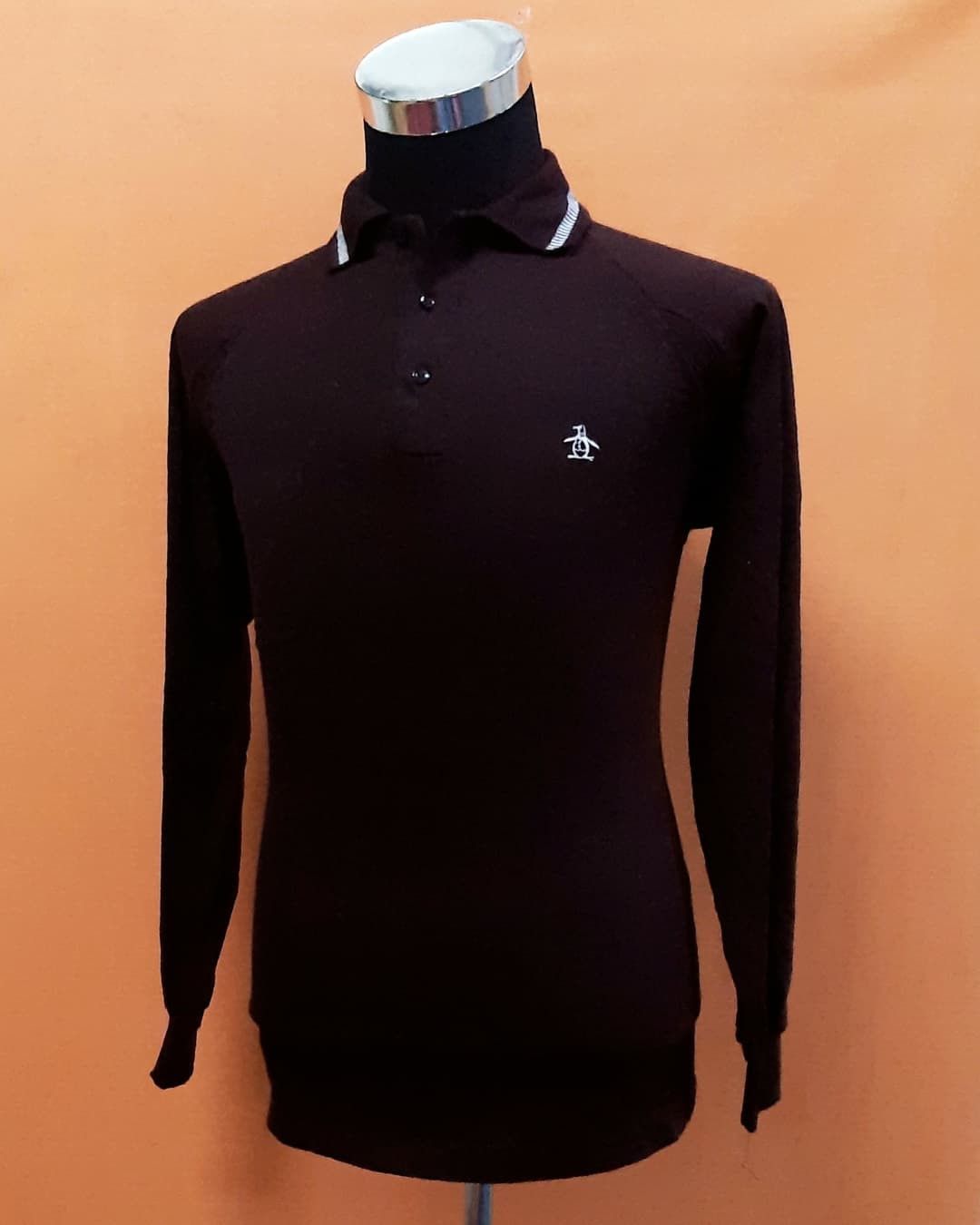 Grand Slam Vintage 90's Grand Slam Munsingwear Long Slave Polo Size US L / EU 52-54 / 3 - 1 Thumbnail