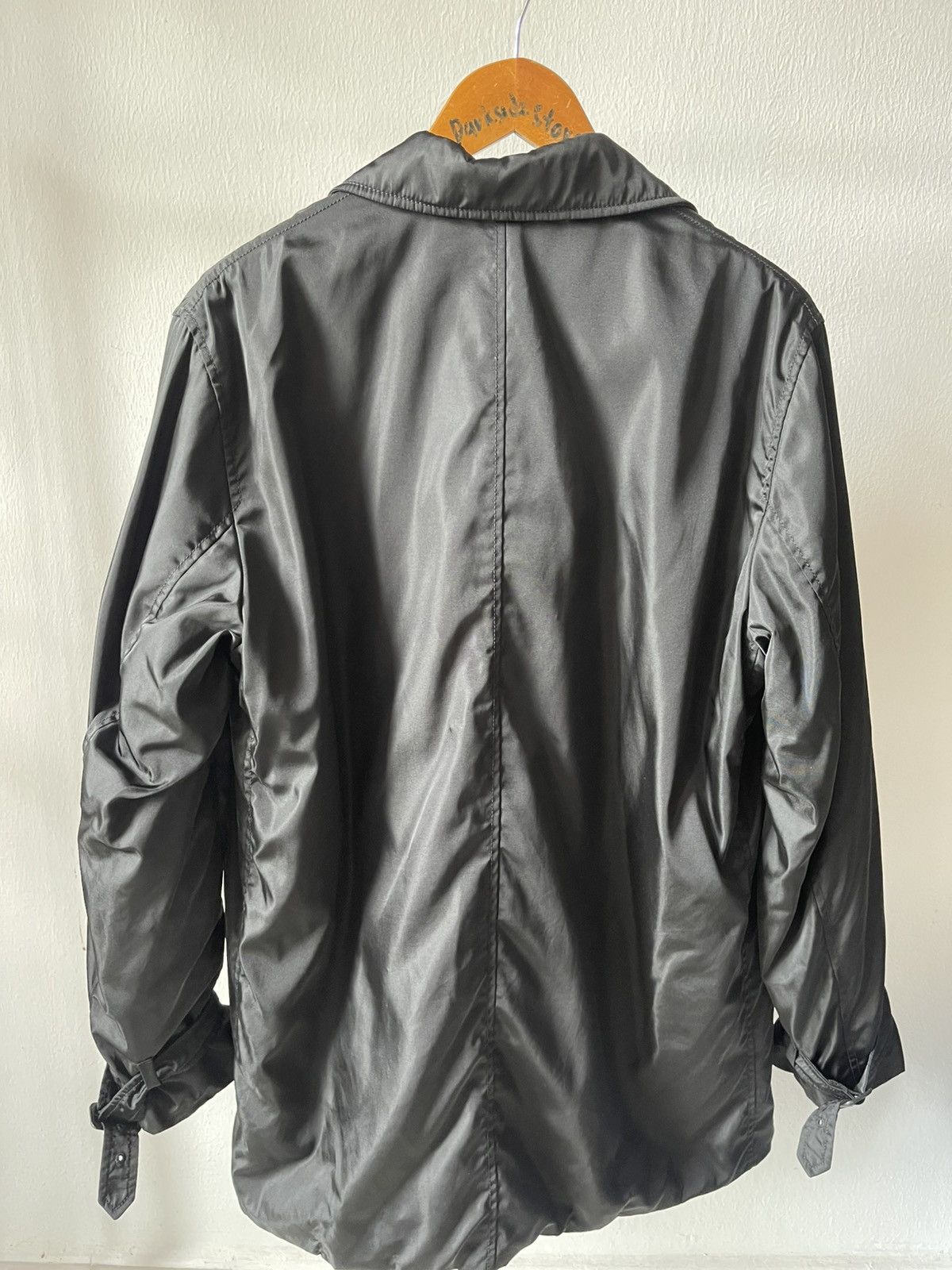 Prada Vintage Prada Nylon Long Coat 96 Size US L / EU 52-54 / 3 - 7 Thumbnail