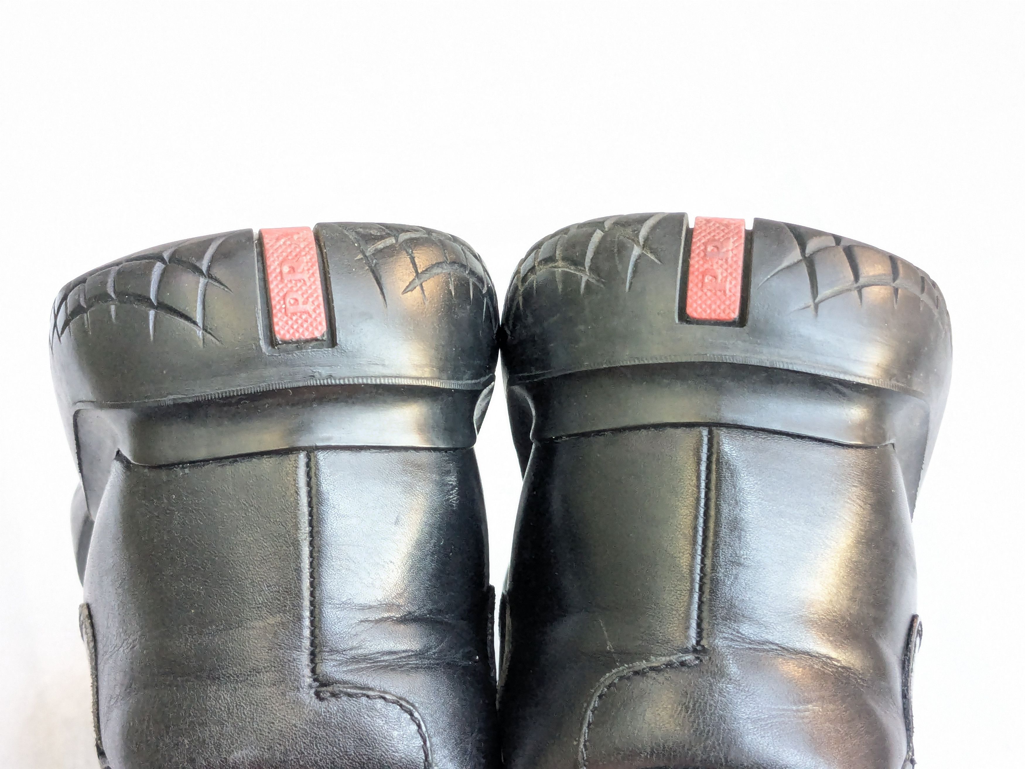 Prada Prada Hiking Sneakers Black 9.5 Leather Vibram Y2K Size US 9.5 / EU 42-43 - 12 Thumbnail