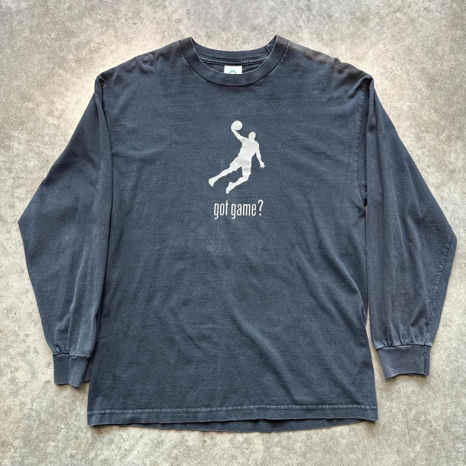 JW Anderson And1 Shaquille O' Neal Vintage 90's Long Sleeve T-Shirt Size US L / EU 52-54 / 3 - 1 Thumbnail
