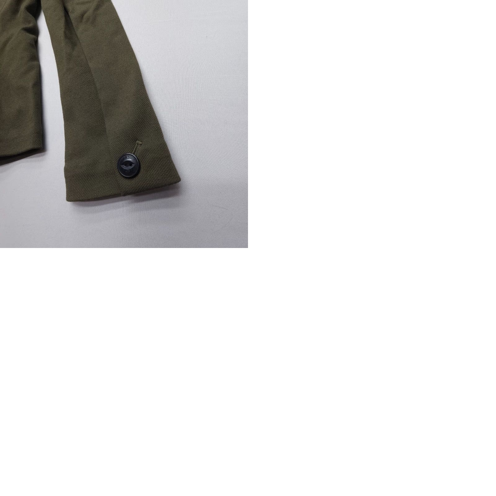 Rag & Bone VINTAGE Rag & Bone Slade Blazer Army Green Size 2 Knit Stretch Viscose Wool Military EUC Size XS / US 0-2 / IT 36-38 - 9 Thumbnail