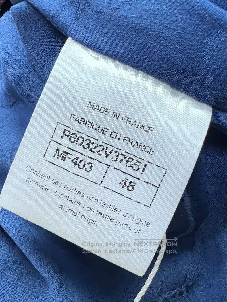 Chanel Chanel 19C Cruise Series Blue Fine Glitter Tweed Lambskin Size XS / US 0-2 / IT 36-38 - 6 Thumbnail
