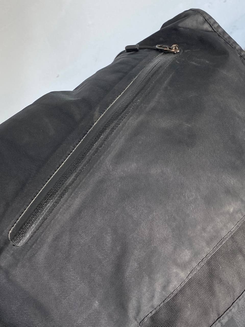 Nike × Vintage Vintage 90s Nike Should Bag Swoosh Drill Black Blockcore Size ONE SIZE - 10 Thumbnail