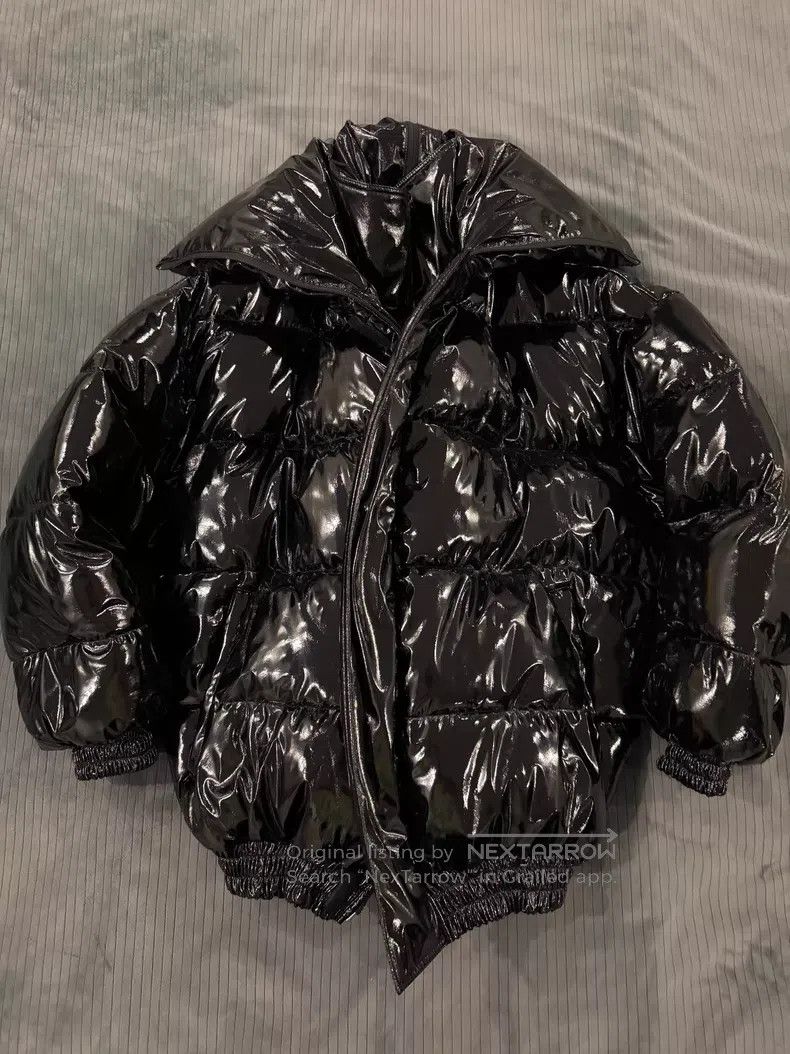 Vetements Vetements Leather-Look Down Jacket Size US S / EU 44-46 / 1 - 1 Thumbnail