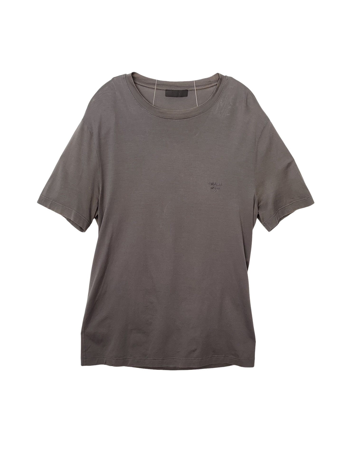 Prada Prada Logo Embroidered T-Shirt Size L Size US L / EU 52-54 / 3 - 1 Thumbnail