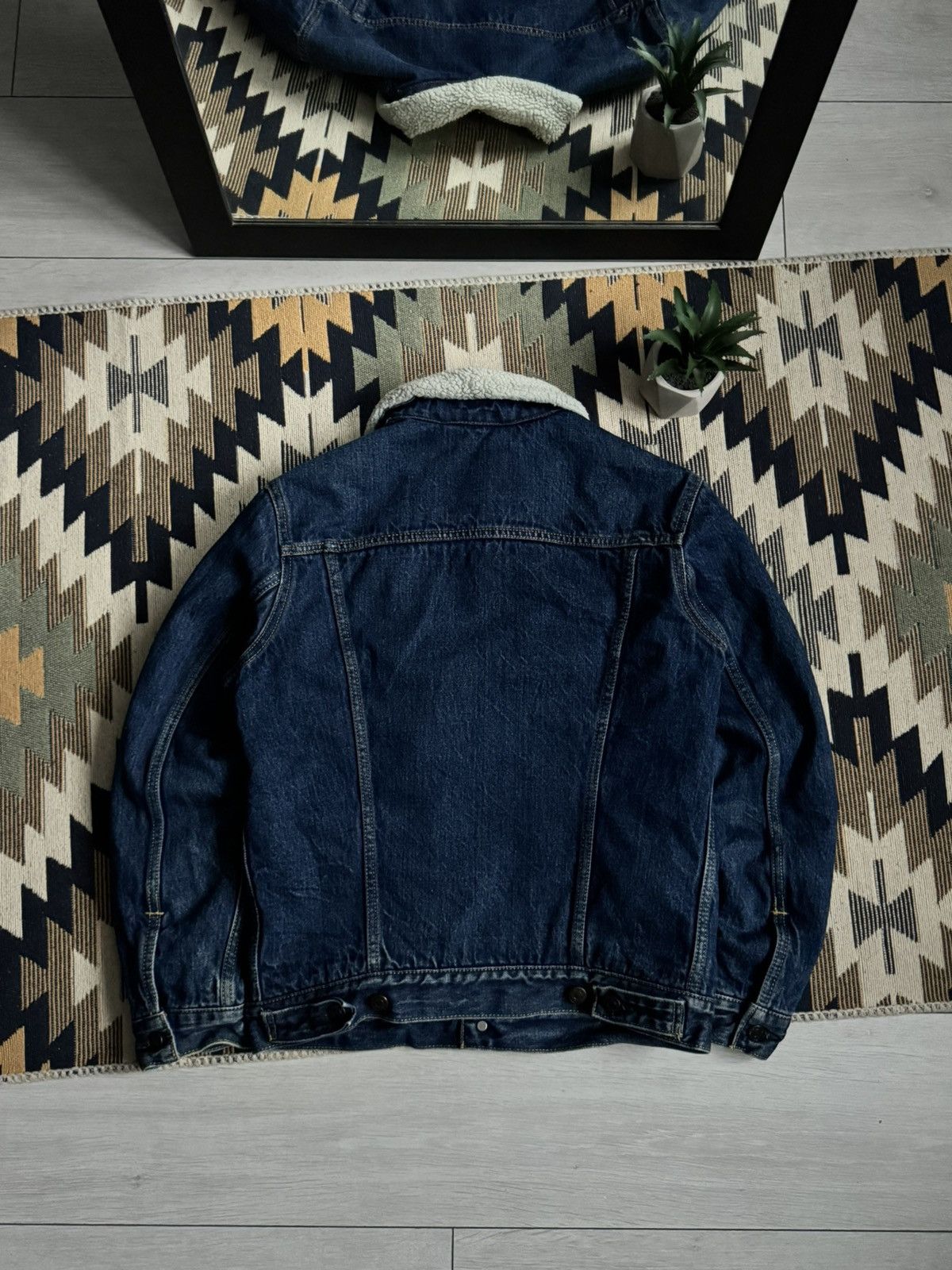 Levi's Vintage Levi’s Denim Sherpa Size US S / EU 44-46 / 1 - 9 Thumbnail