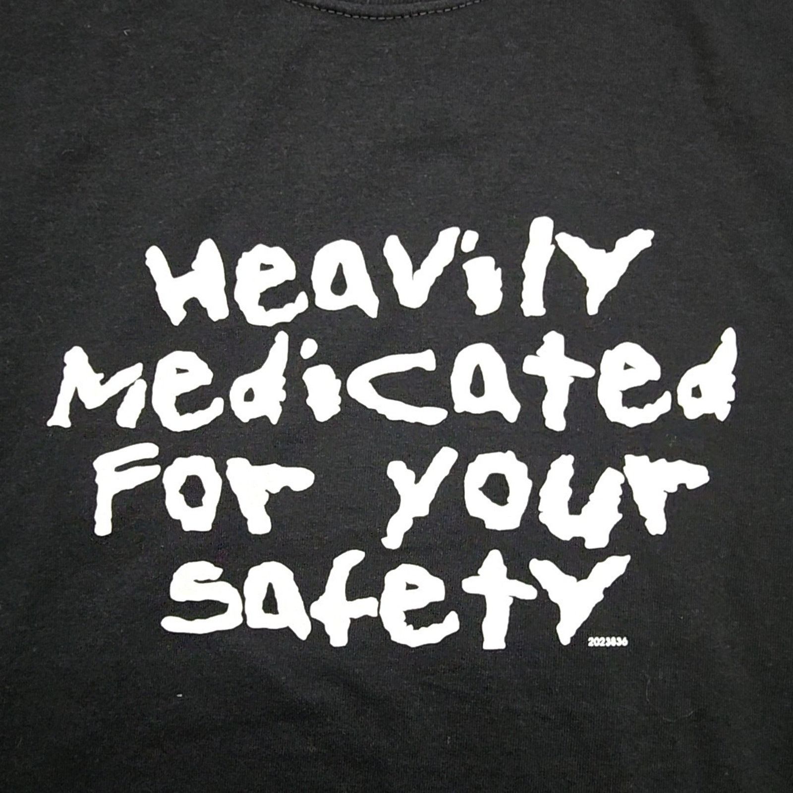 Gildan Edgy Graphic Shirt Gildan 2XL Black Heavily Medicated Shirt Size US XXL / EU 58 / 5 - 2 Thumbnail