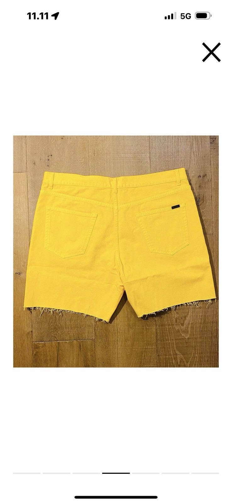 Saint Laurent Paris Saint Laurent Bermuda shorts Size US 36 / EU 52 - 2 Thumbnail