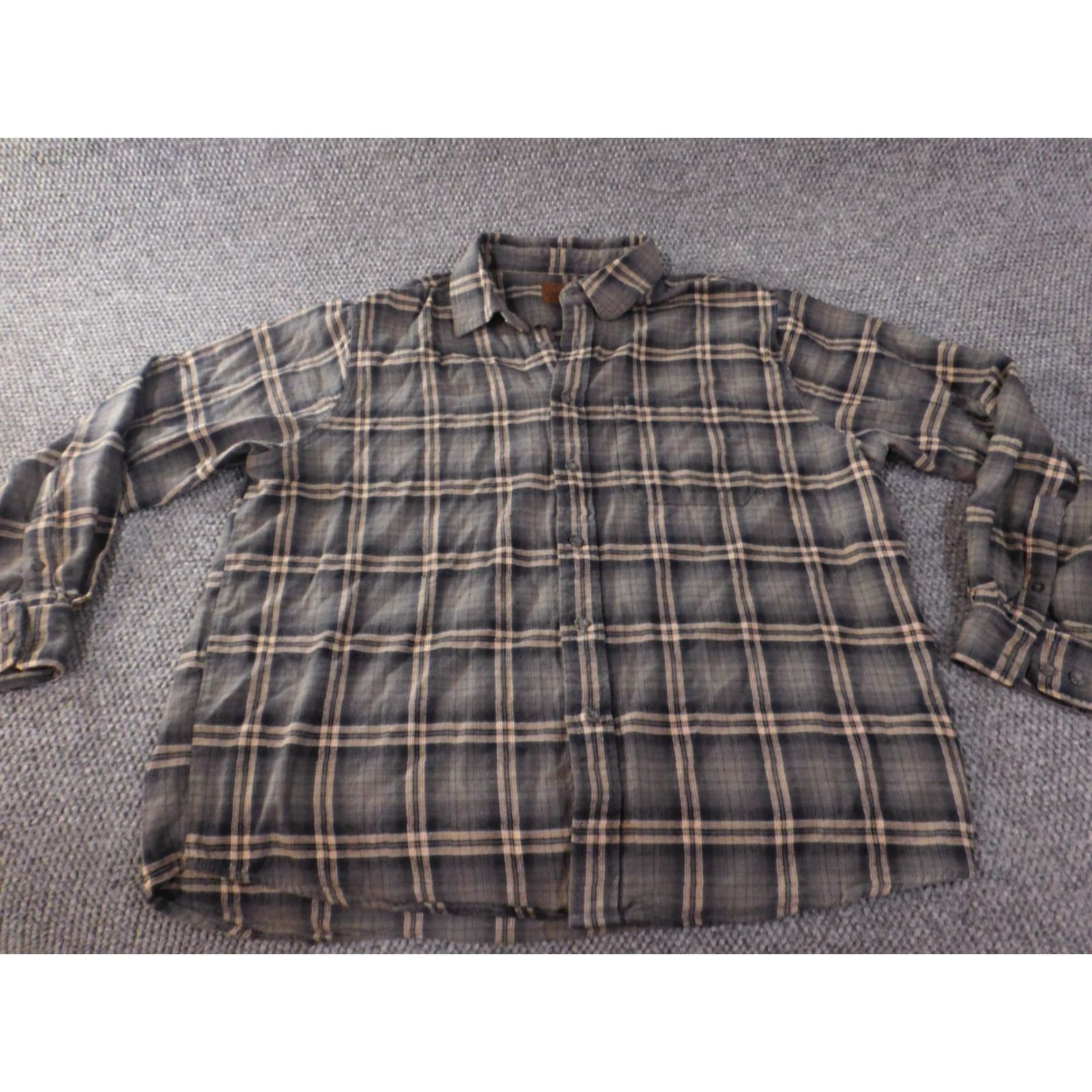 Vintage VINTAGE Woolrich Mens Shirt 2XL 2XL Green Flannel Button-Up Retro Outdoors Cotton Long Sleeve Button-Down Collar Mens Size US XXL / EU 58 / 5 - 2 Thumbnail