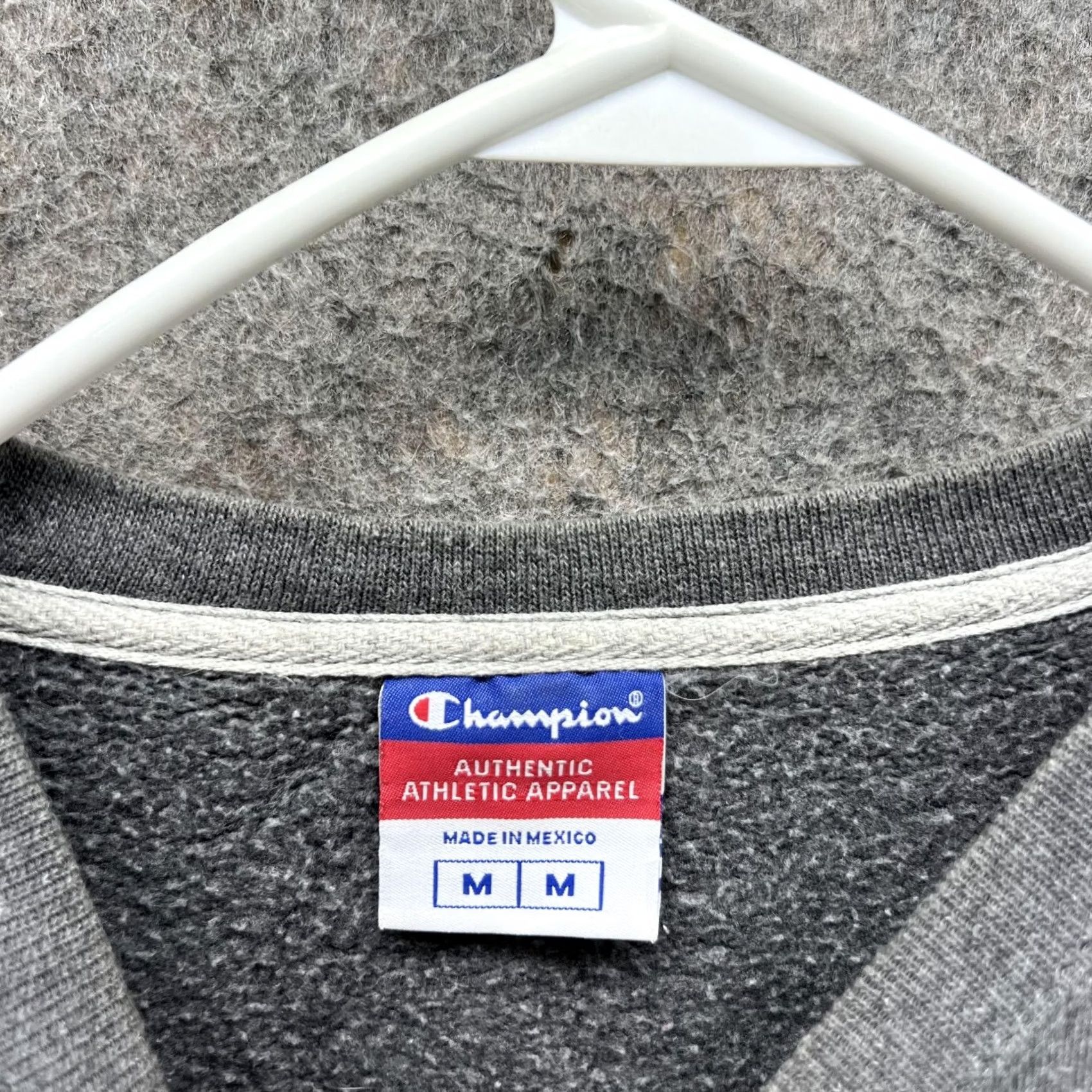 Champion VINTAGE Champion Sweater Men Medium Adult Gray Crewneck Pullover Fleece Cotton Logo Size US M / EU 48-50 / 2 - 7 Thumbnail