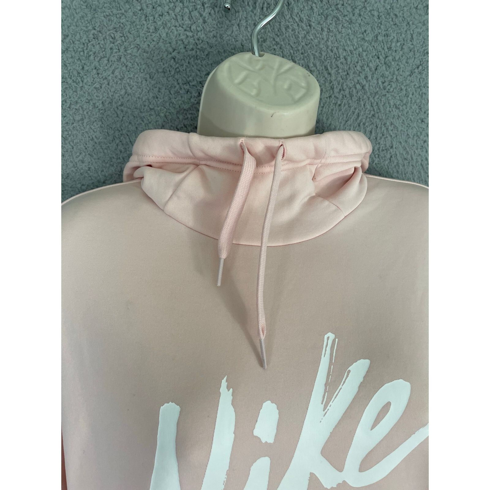 Nike Nike Funnel Neck Hoodie Pink Women's Small Pullover Size S / US 4 / IT 40 - 8 Thumbnail