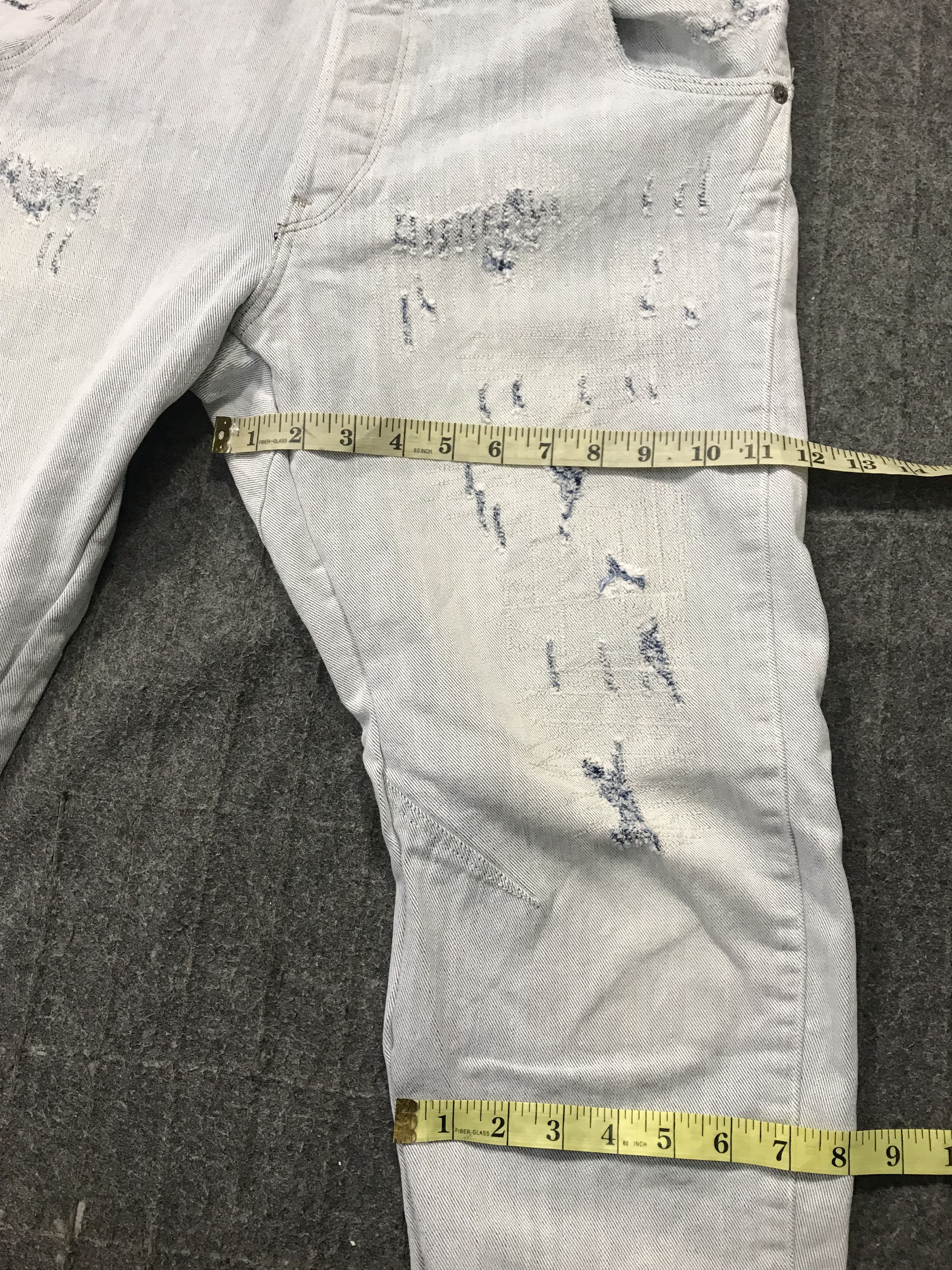 G-Star × Vintage GS Star Restore Denim Arc Tapered Indigo Pant Straight Cut Size US 36 / EU 52 - 14 Thumbnail