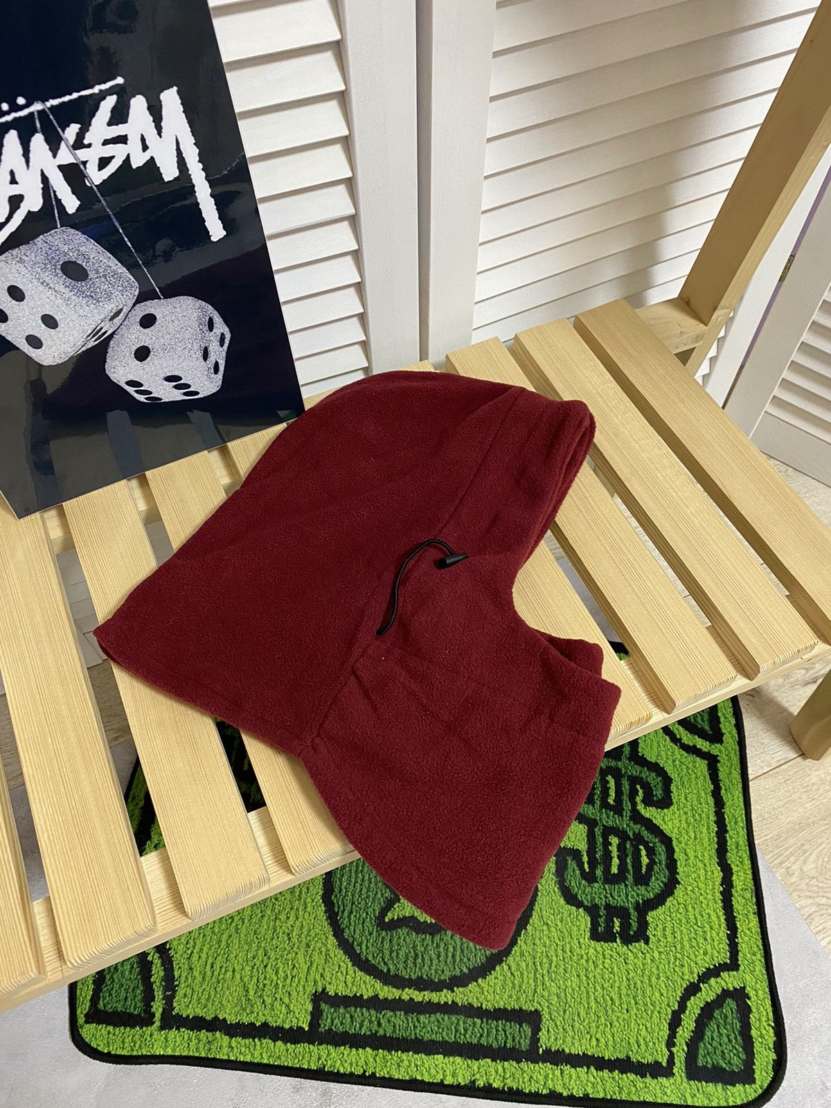 Japanese Brand HAT SYNCHILLA FLEECE BALAKLAVA VINTAGE ULTRA RARE SKI MASK Size ONE SIZE - 3 Thumbnail