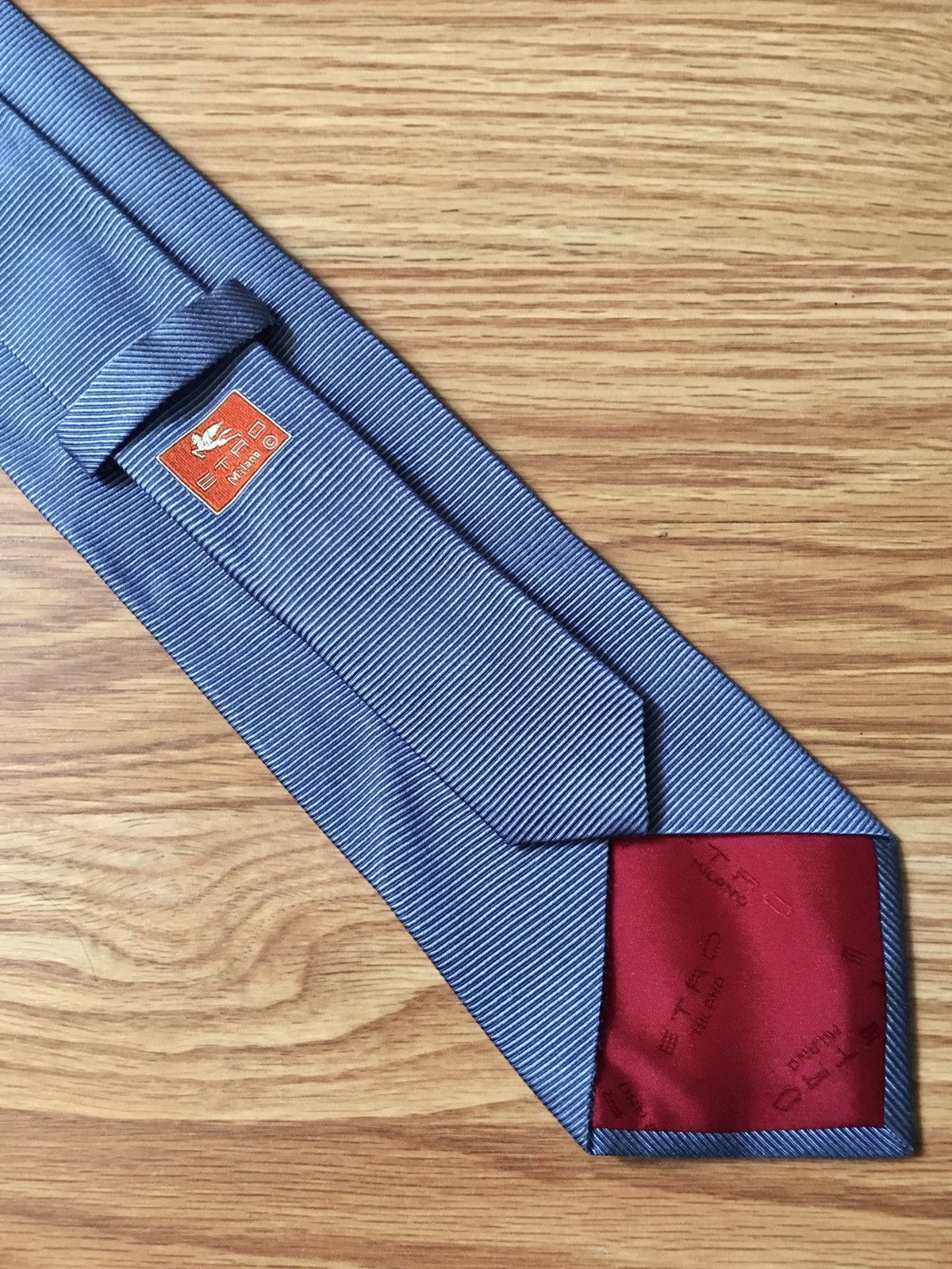 Etro ETRO Milano Blue Elegant Silk Mens Neck Tie Size ONE SIZE - 2 Thumbnail