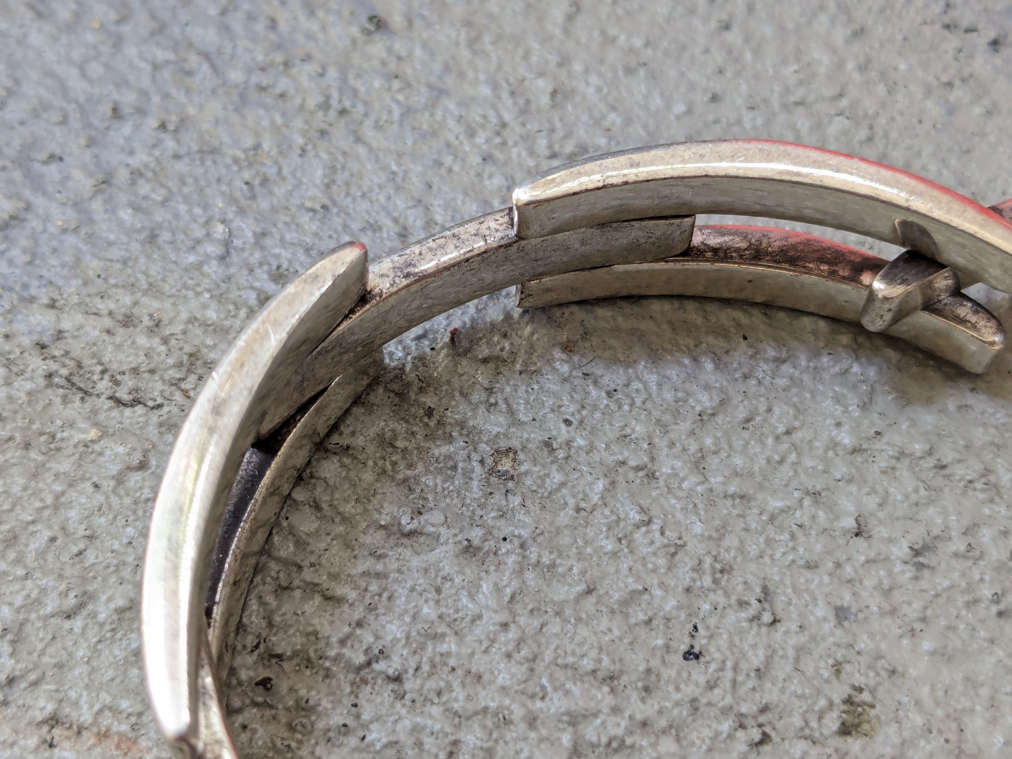 Gucci Gucci Sterling Silver Bracelet Panther Chain Link 7.25" Size ONE SIZE - 10 Thumbnail