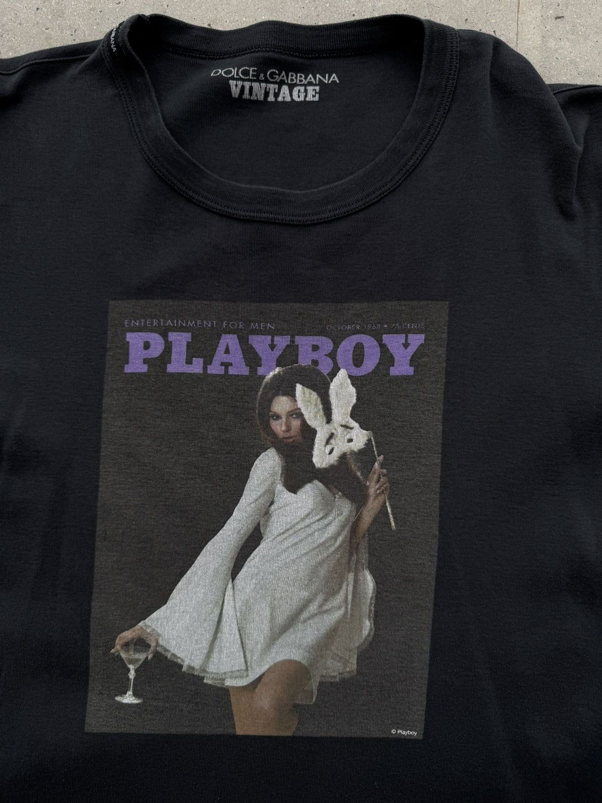 Dolce & Gabbana × Playboy × Vintage Dolce & Gabbana Vintage Playboy t-shirt Size US M / EU 48-50 / 2 - 2 Thumbnail
