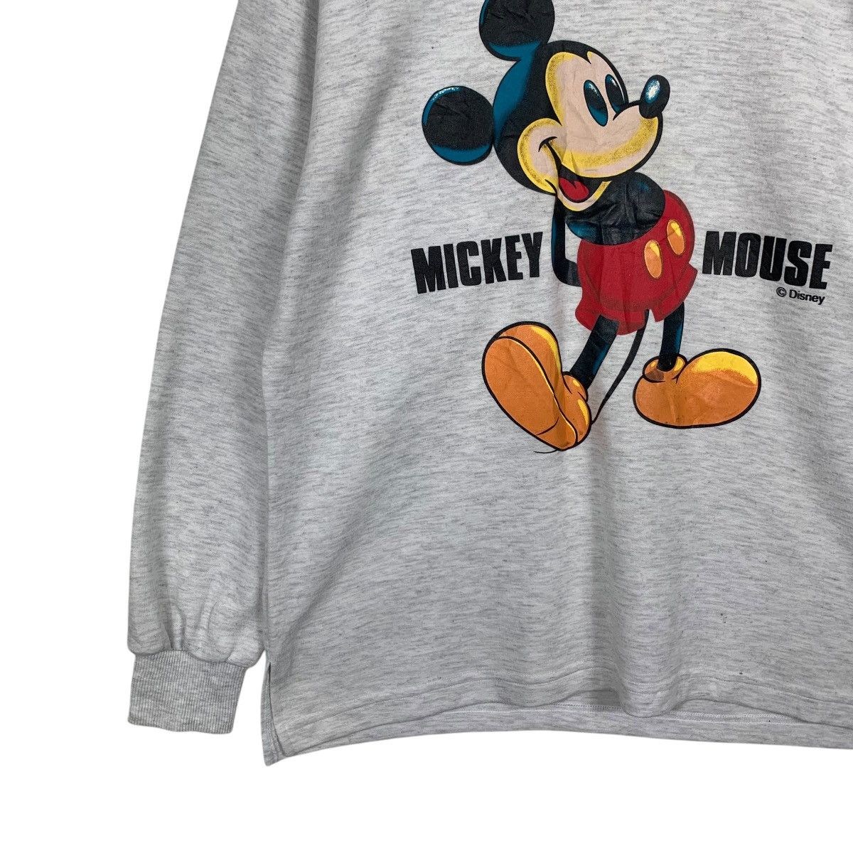 Disney DISNEY MICKEY MOUSE Graphics Printed Sweatshirt #1778-C79 Size US L / EU 52-54 / 3 - 4 Thumbnail