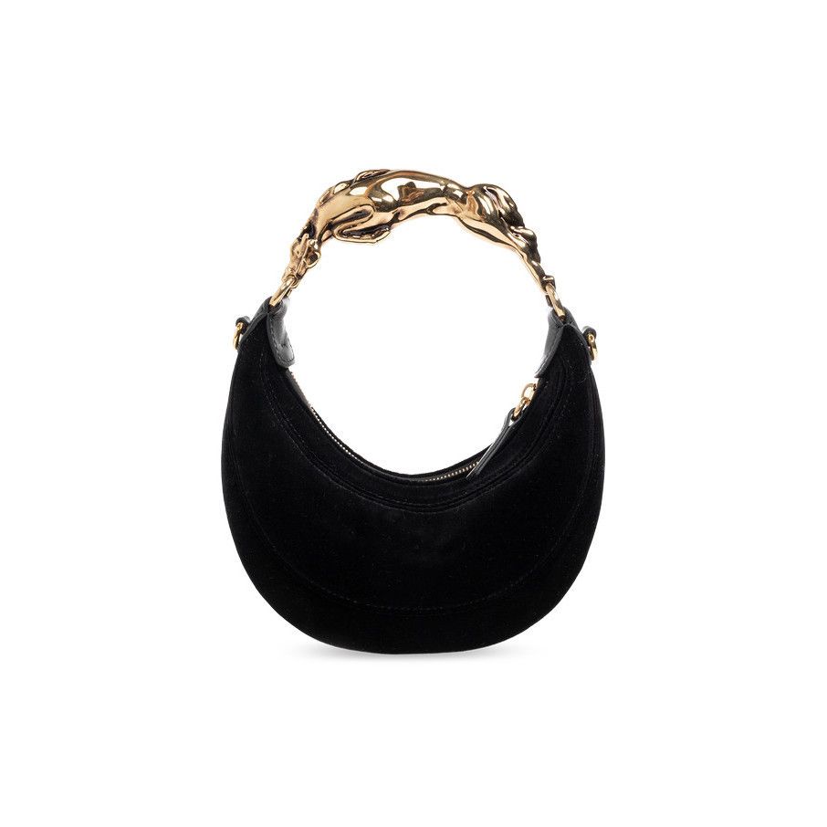 Chloe CHLOE Horse Small Black Velvet Bag New & Authentic Size ONE SIZE - 1 Thumbnail