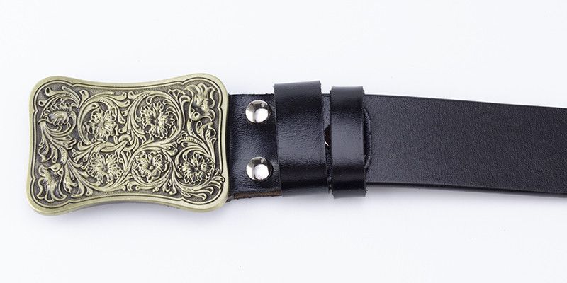 Designer Vintage Vintage Belt Riveted Belts Menswear Accessories Size ONE SIZE - 5 Thumbnail