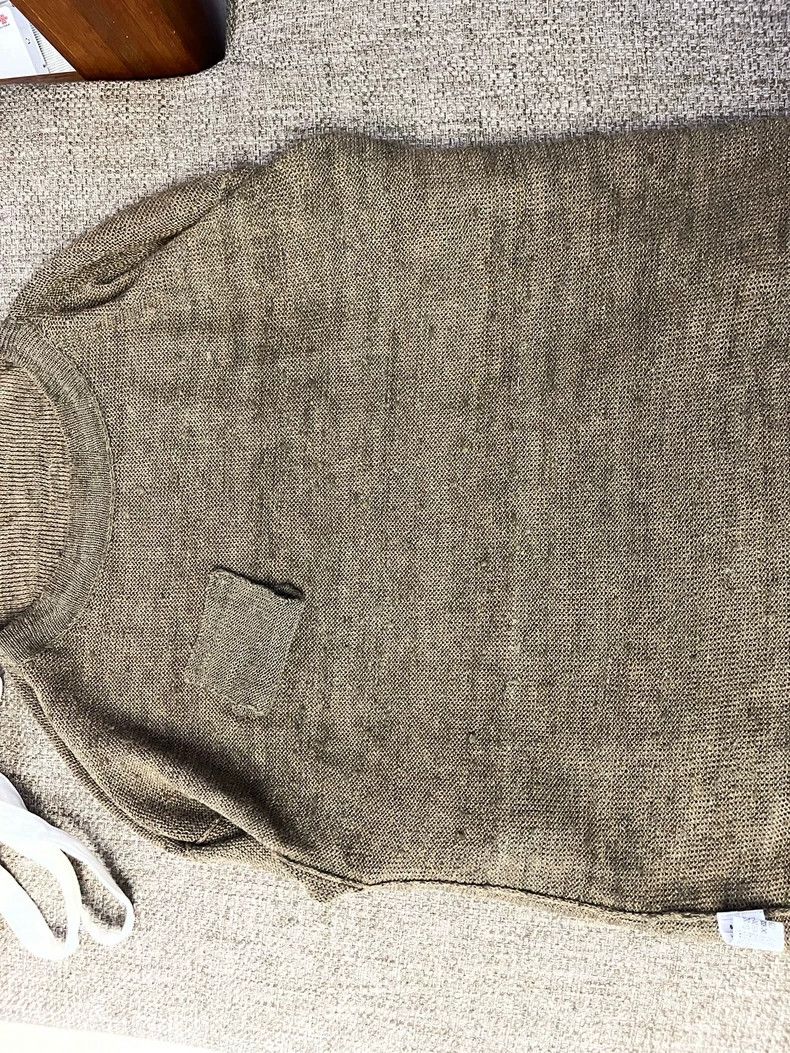 Visvim visvim 21SS MARIE Vintage Handmade Linen Knit Sweater 2506- Size US XXL / EU 58 / 5 - 3 Thumbnail