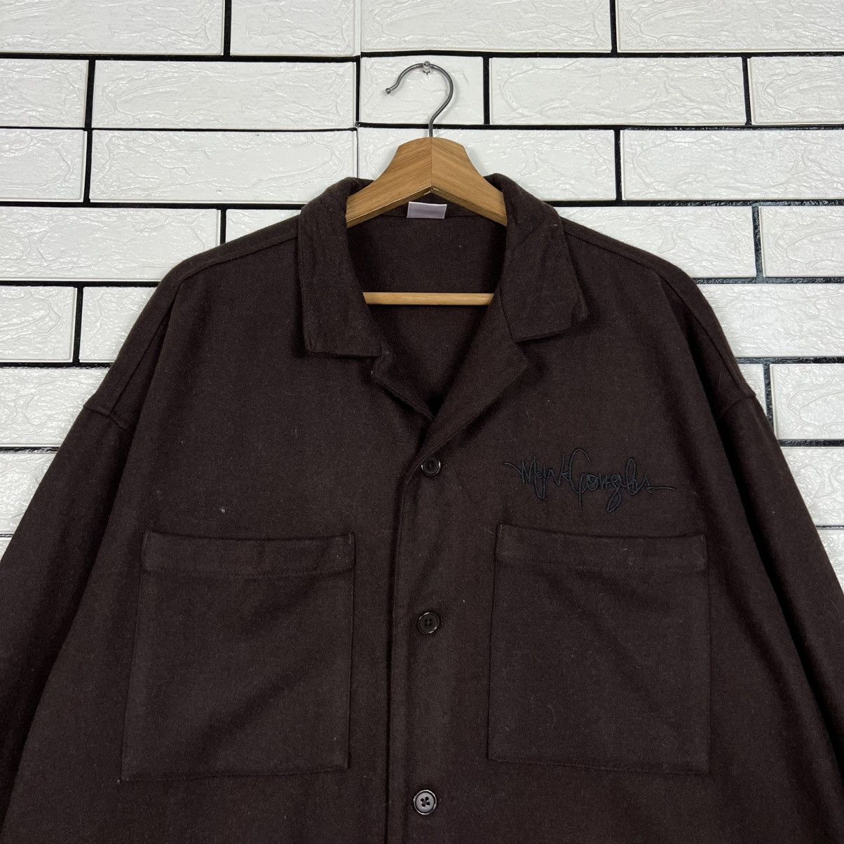 Other MARK GONZALES Streetwear Oversized Shirt Jacket #4161-C190 Size US L / EU 52-54 / 3 - 2 Thumbnail