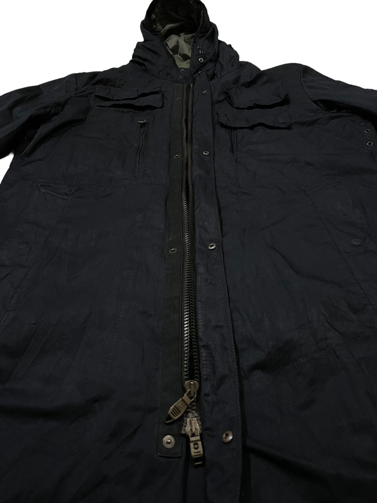Victorinox × Vintage Y2k Vintage Victorinox Cross Multi-Pocket Trench Jacket Size US M / EU 48-50 / 2 - 11 Thumbnail