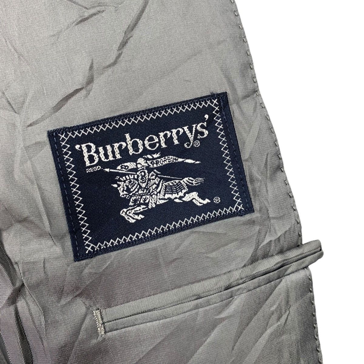 Burberry × Vintage Vintage BURBERRYS England Herringbone Blazer Coat Jacket Size US M / EU 48-50 / 2 - 5 Thumbnail