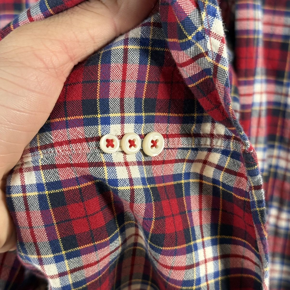Polo Ralph Lauren × Vintage Vintage 90’s Ralph Lauren Classic Fit Men’s Button-Up Shirt Size US L / EU 52-54 / 3 - 7 Thumbnail