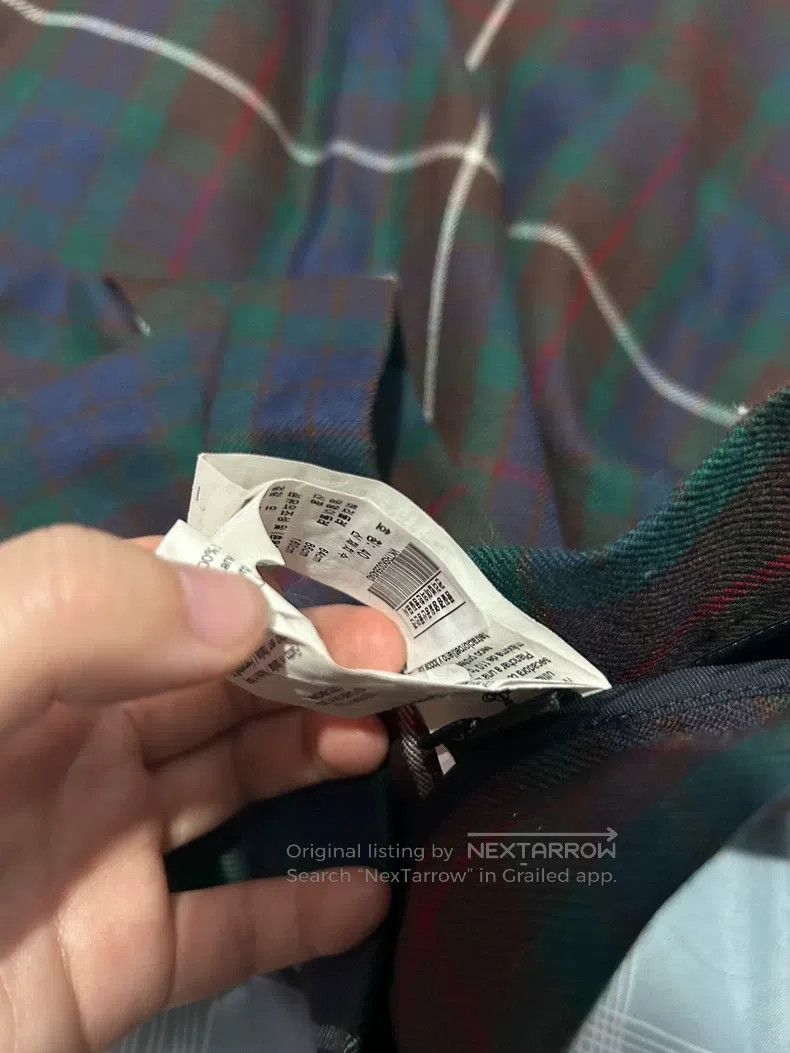 Vivienne Westwood Vivienne Westwood Classic British irregular wool check hal Size 26" / US 2 / IT 38 - 9 Thumbnail