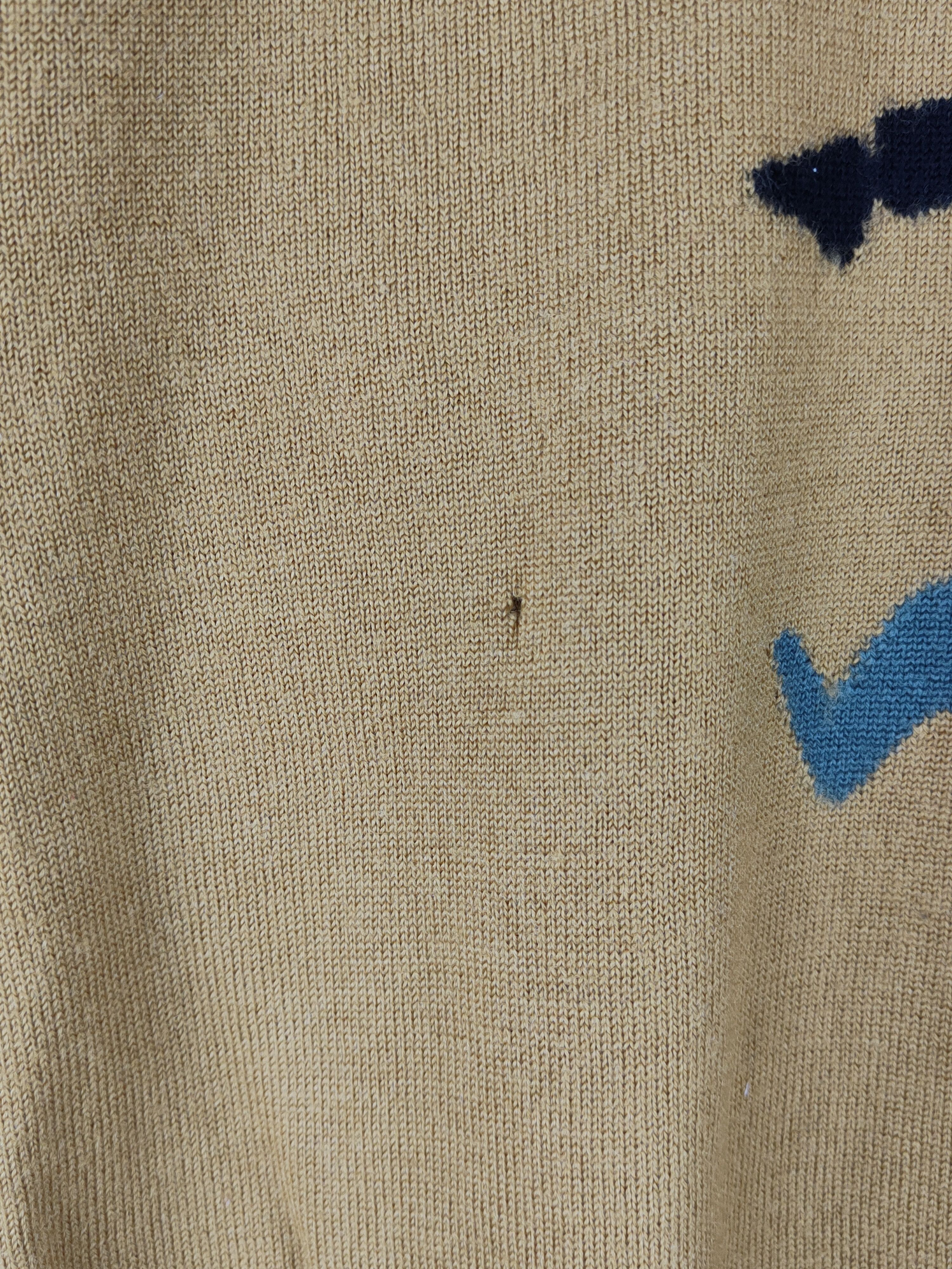 Mr. Junko DL Mr.Junko Koshino Mustard Knitwear Sweatshirt #S1522 Size US M / EU 48-50 / 2 - 6 Thumbnail