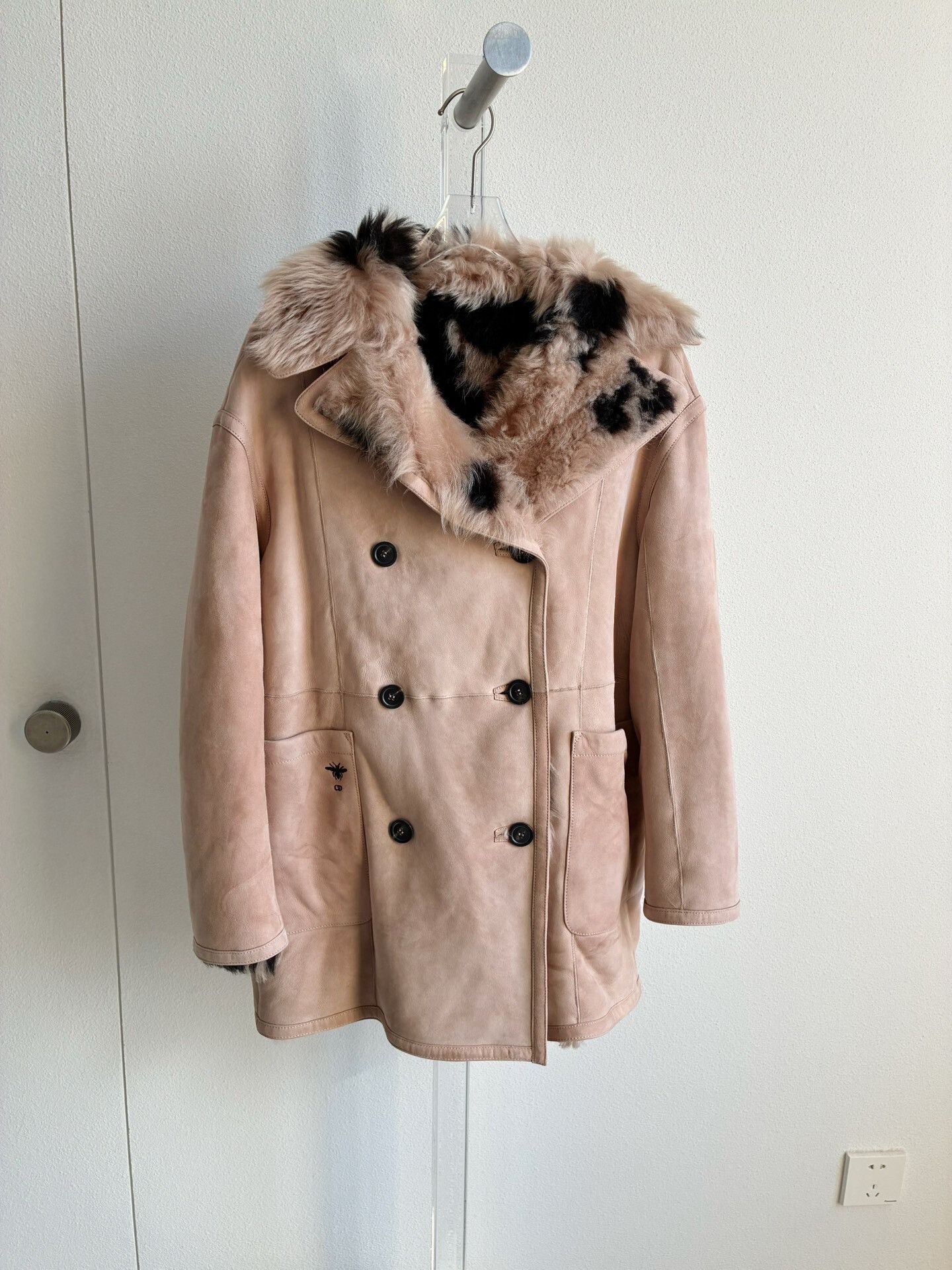 Dior Shearling Double-Sided Coat