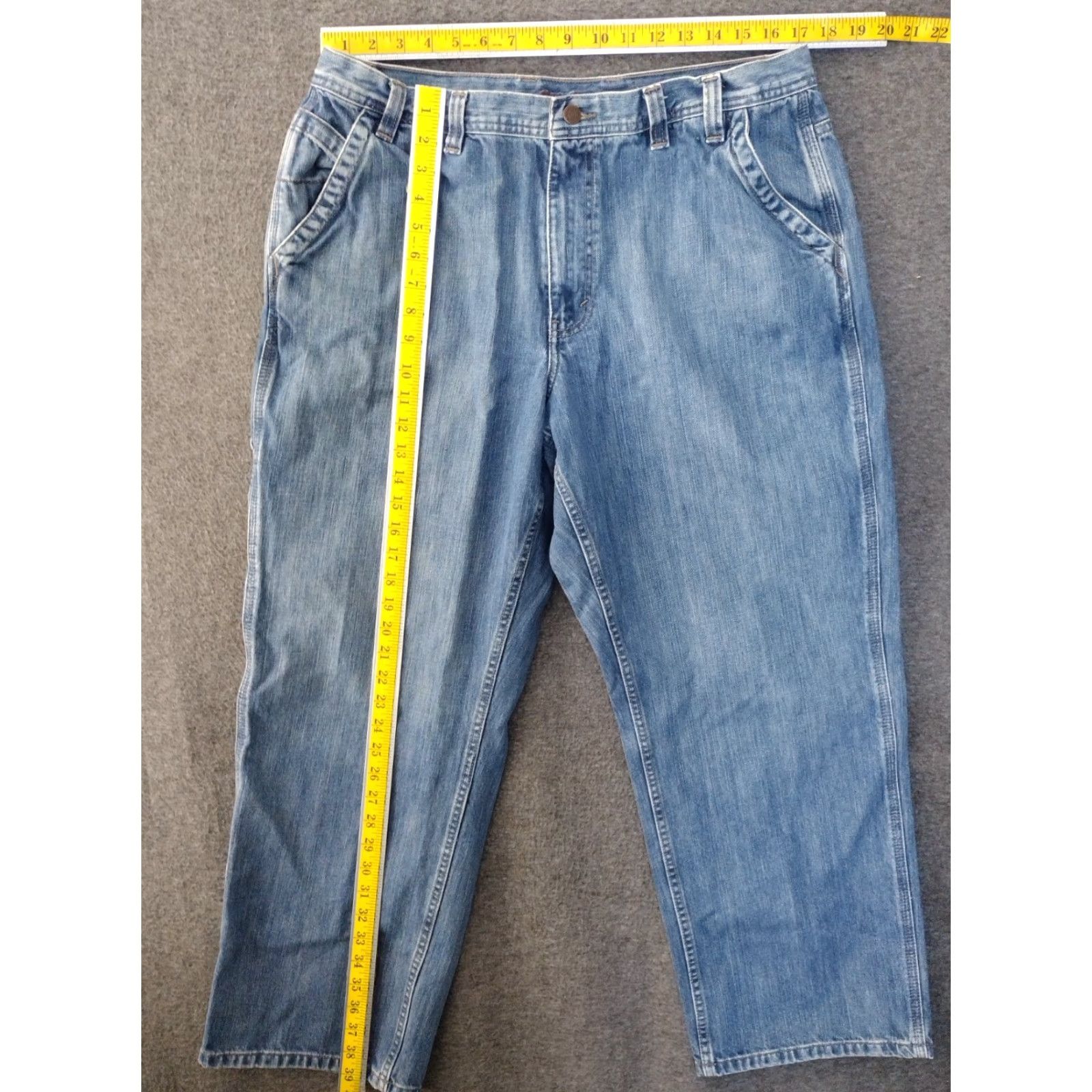 Eddie Bauer VINTAGE Eddie Bauer Men’s Carpenter Jeans 38X30 Denim Blue Jean Pants Size US 38 / EU 54 - 5 Thumbnail
